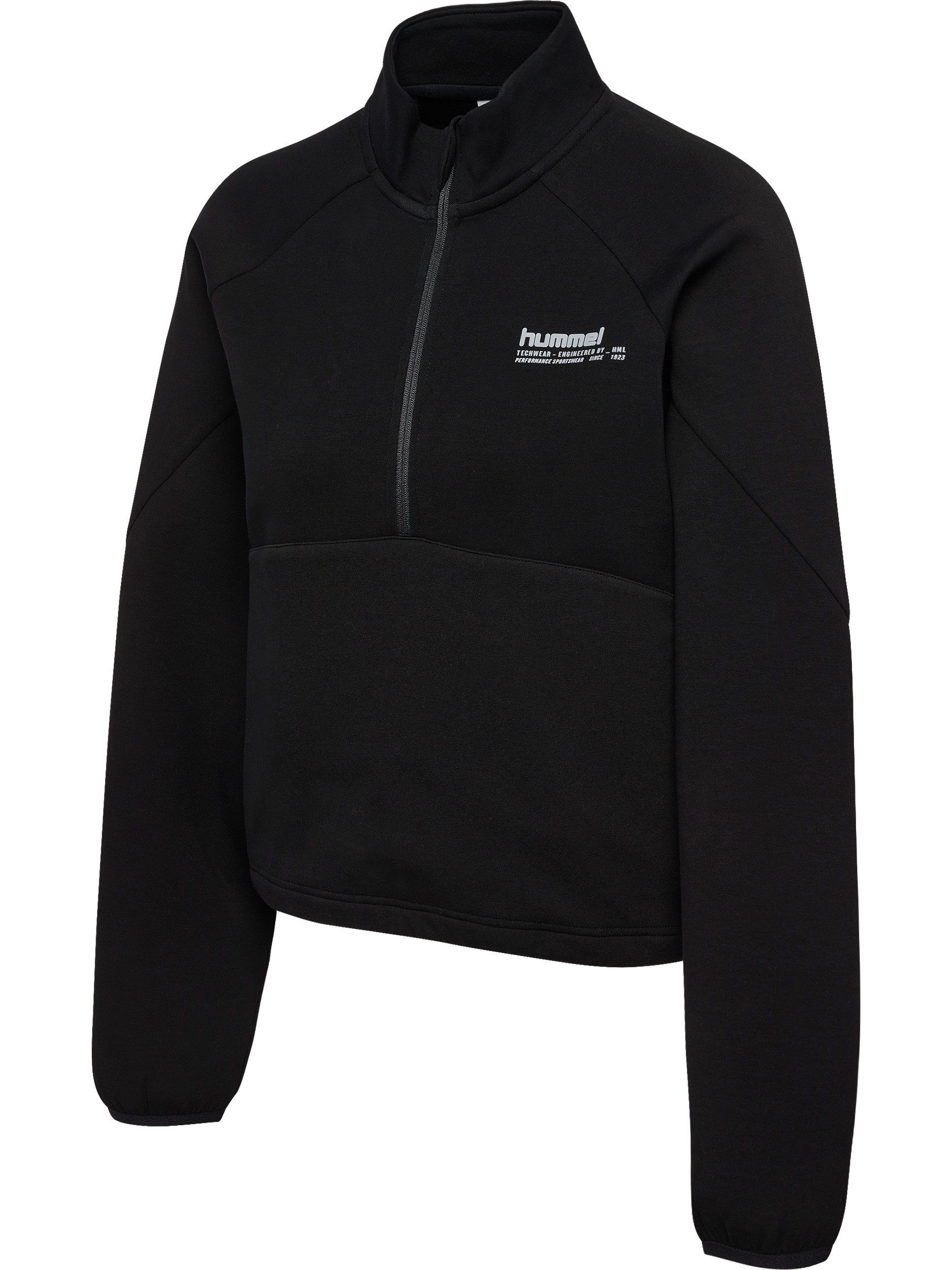 hummel Sweater HMLTECH FLEECE WOMEN BOXY HALF ZIP (1-delig)