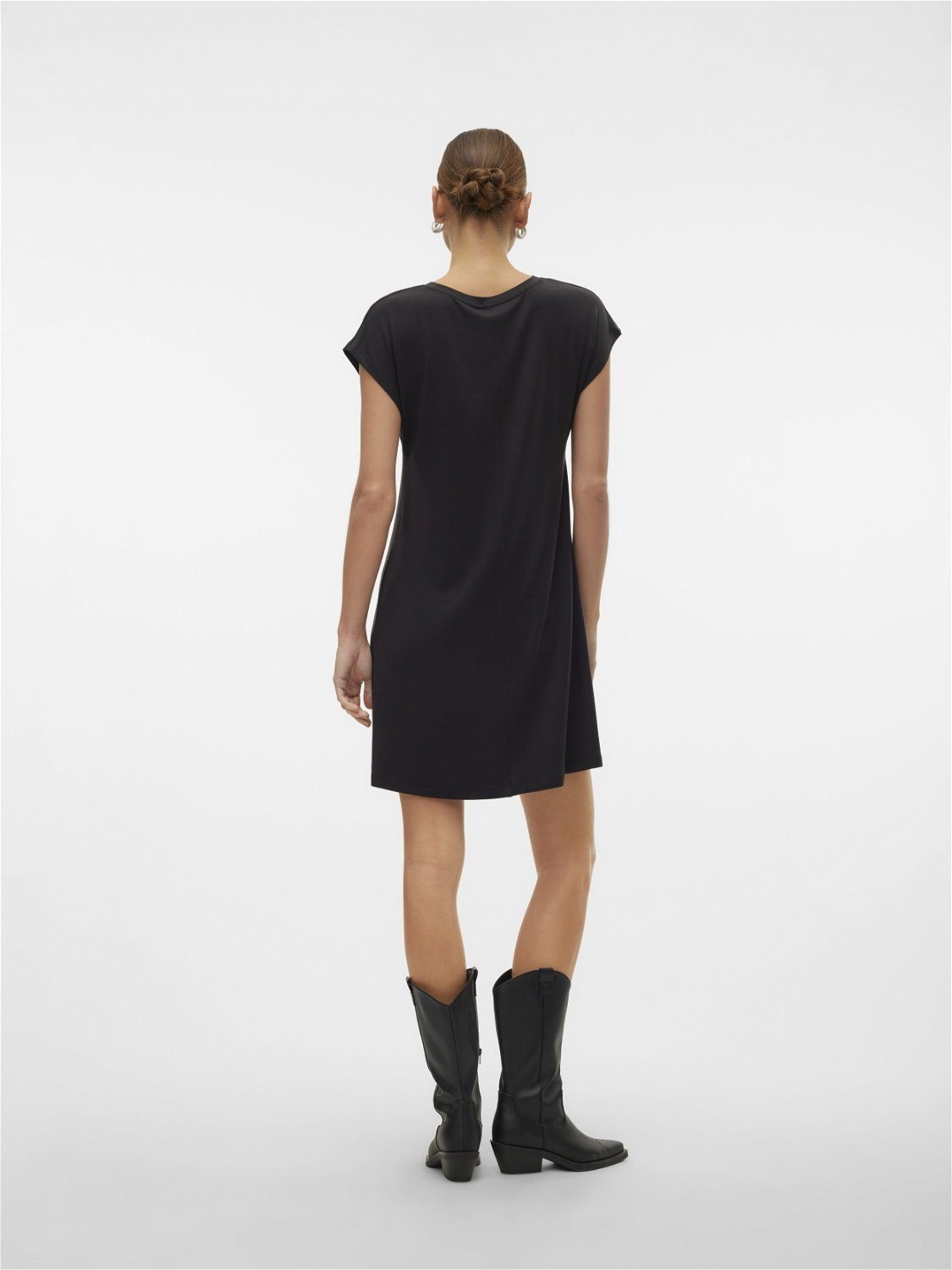 Vero Moda Mini-jurk VMAVA SL KNEE DRESS JRS NOOS