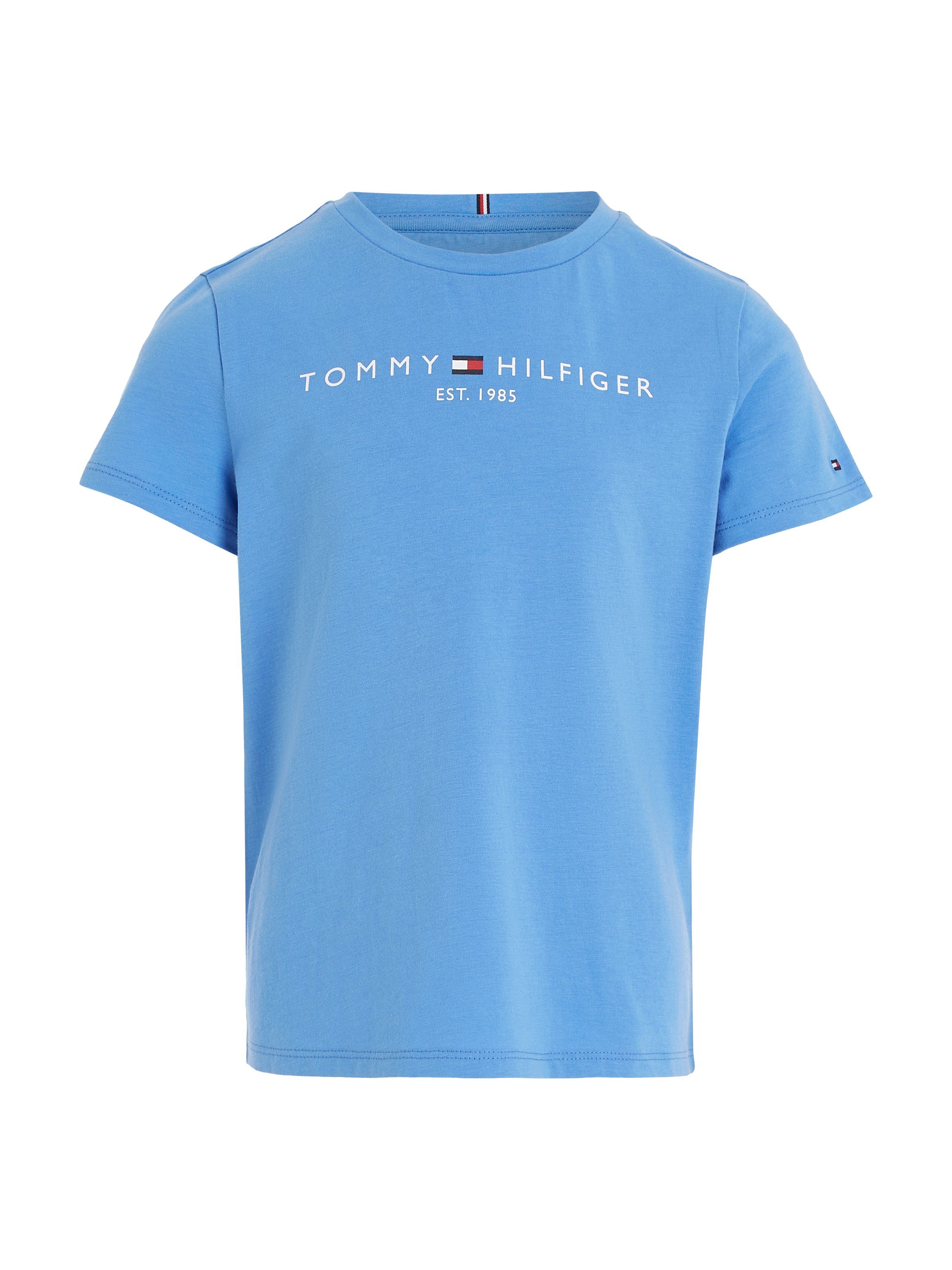Tommy Hilfiger Shirt met korte mouwen ESSENTIAL TEE S/S met tommy hilfiger logo-opschrift (1-delig)