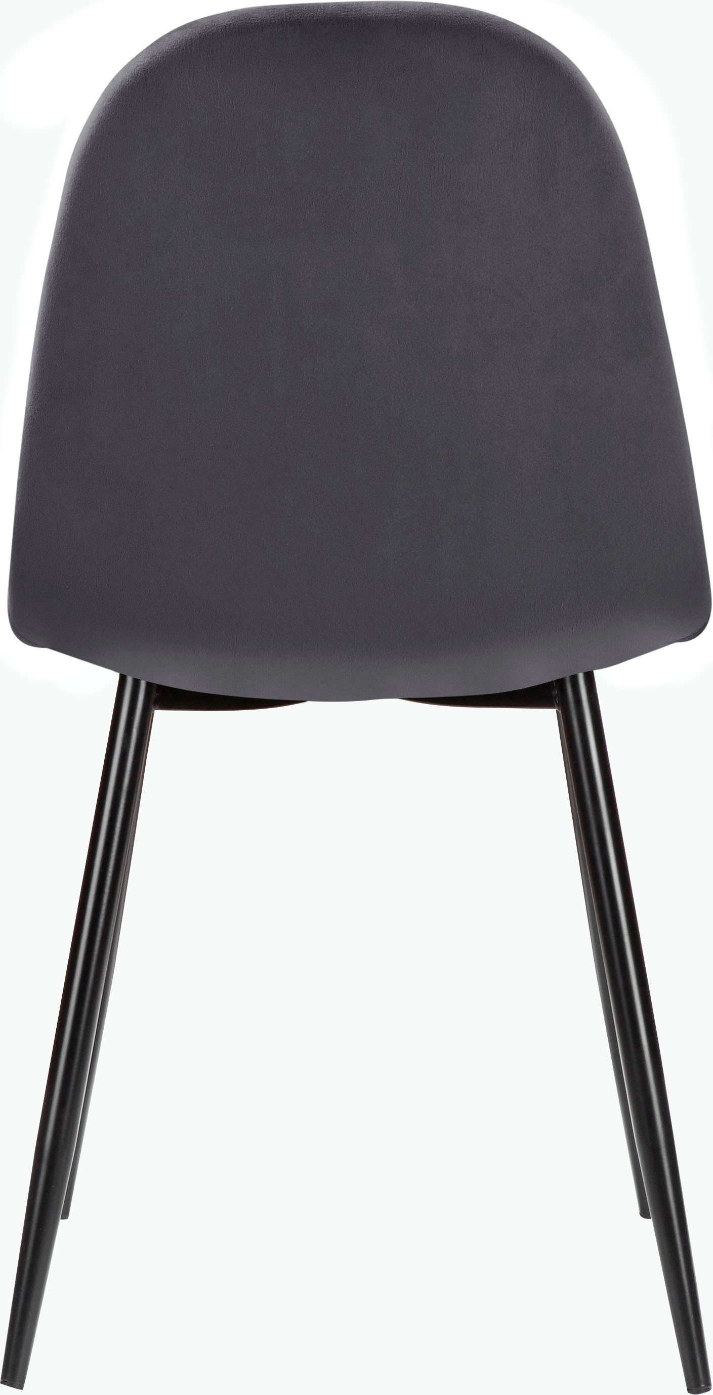 Leonique Eethoek Eadwine, TOPSELLER! Zitgroep eettafel plus 4 eetkamerstoelen (set, 5-delig)