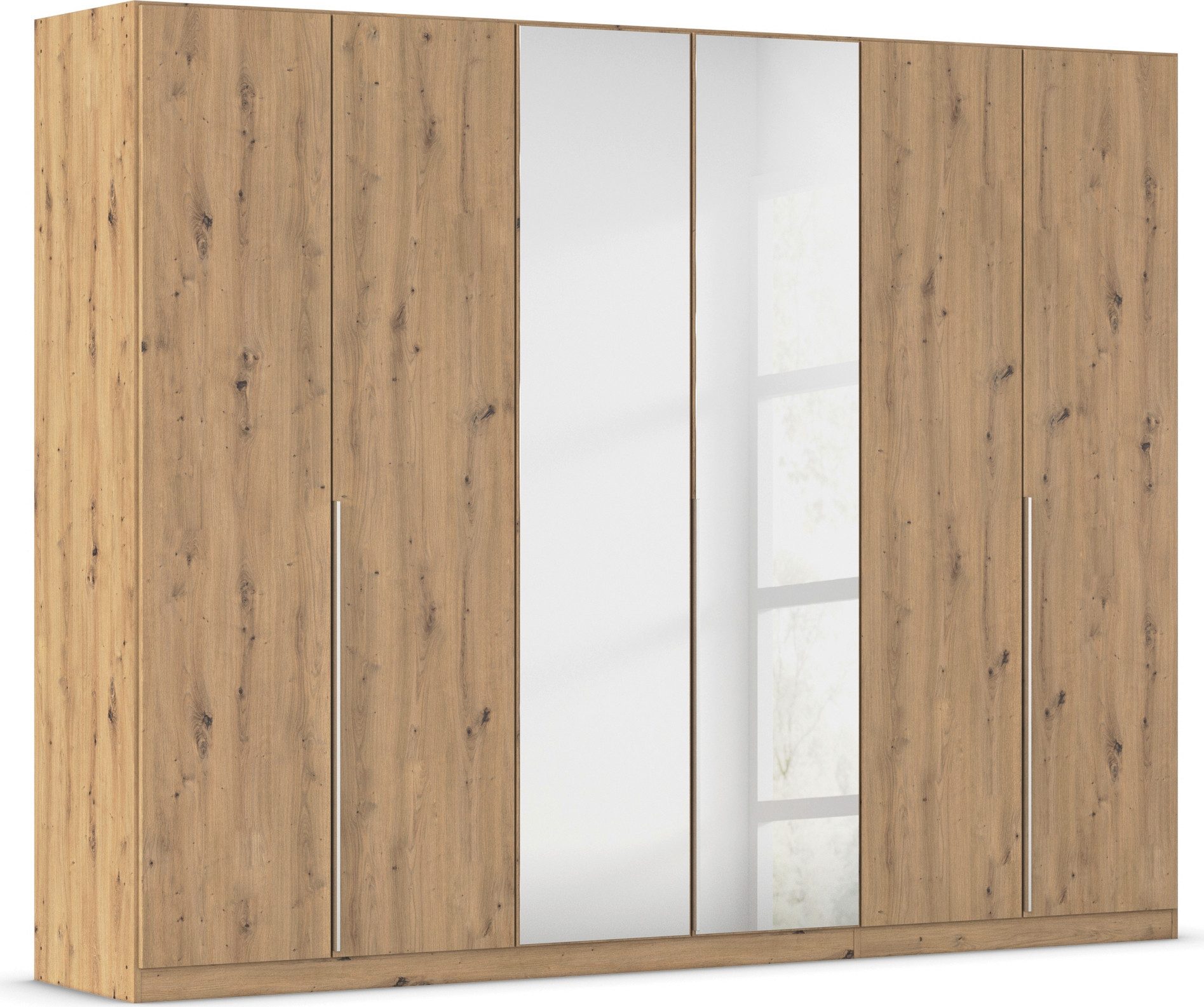 Rauch Draaideurkast Kledingkast kast garderobe AGORDO met decor- of hoogglansfront doordachte binnenuitrusting, in 6 breedtes en 2 hoogtes made in germany