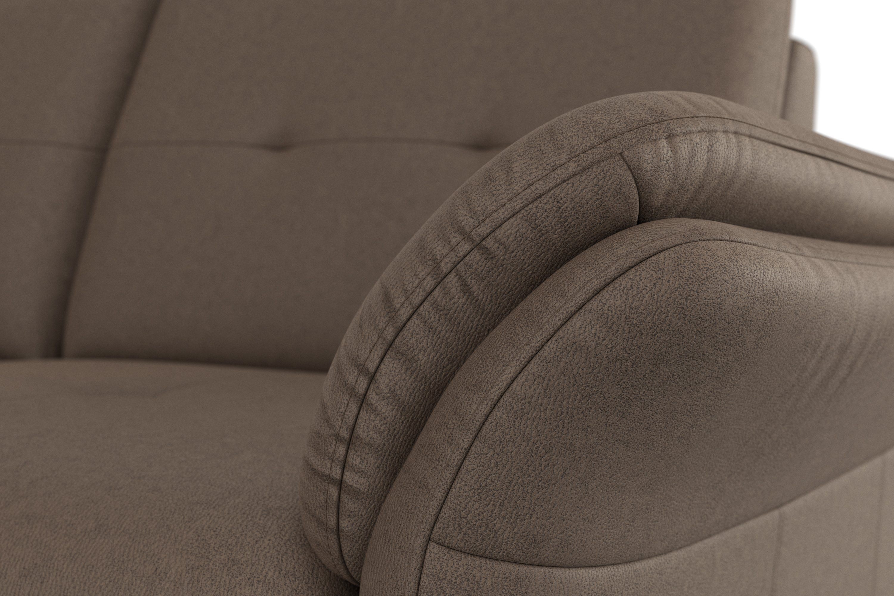 sit&more Hoekbank Göteborg inclusief zitdiepteverstelling, optioneel met bedfunctie & bedlade