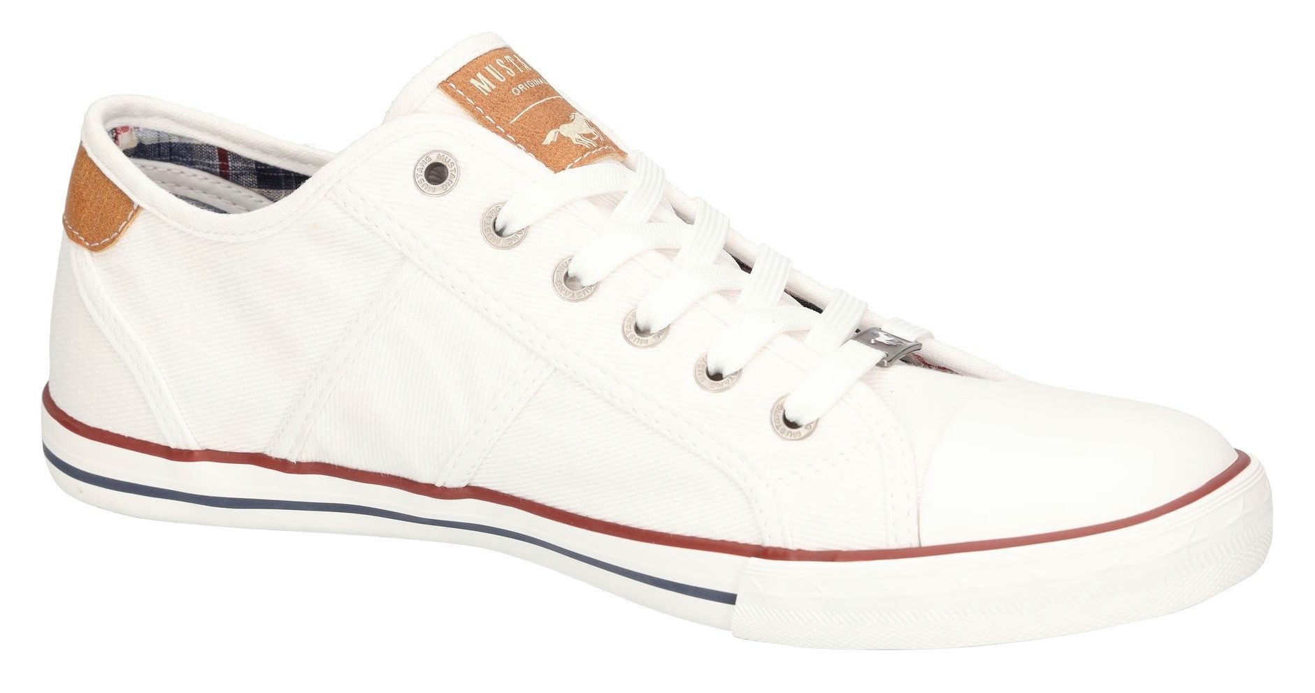 Mustang Shoes Sneakers met mustang merkembleem, vrijetijdsschoen, lage schoen, veterschoen