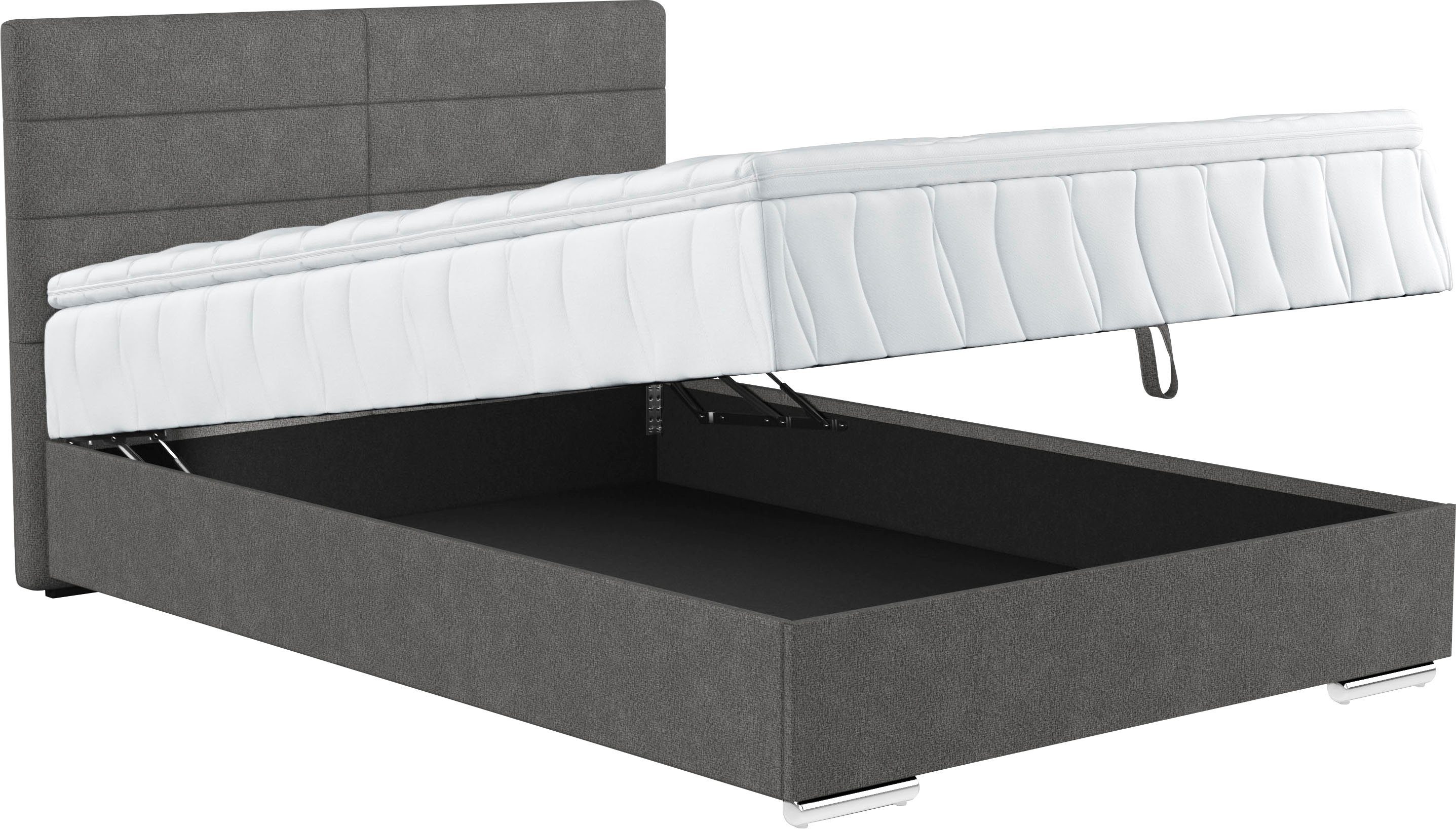 COTTA Boxspring Tom met bedkist, topmatras en sierkussen