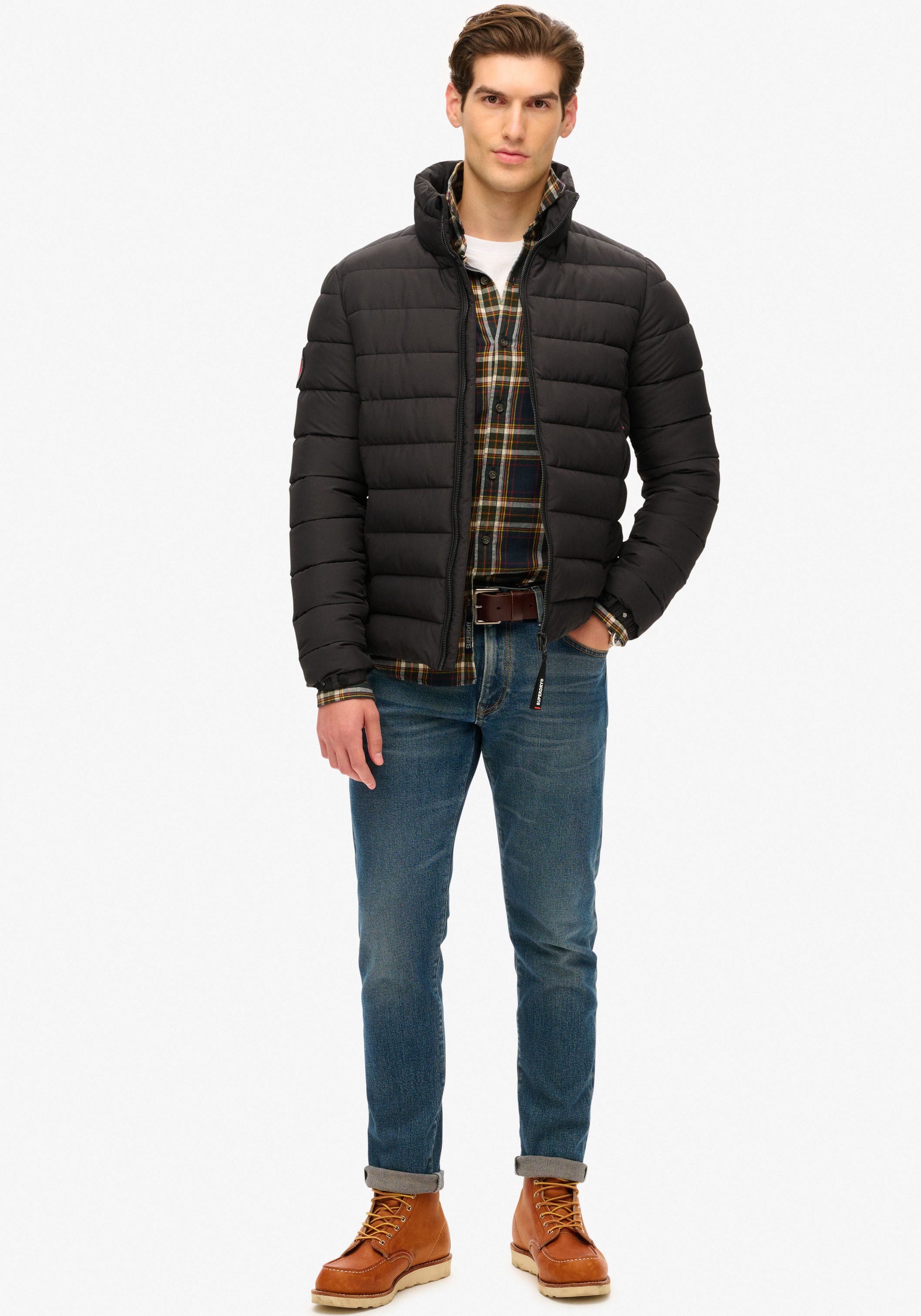 Superdry Gewatteerde jas FUJI EMB PADDED JACKET