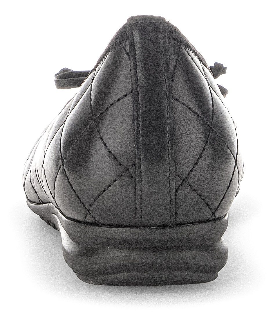 Gabor Ballerina's Florence lage schoen, instapschoen, businessschoen, sierstiksels, breedte g