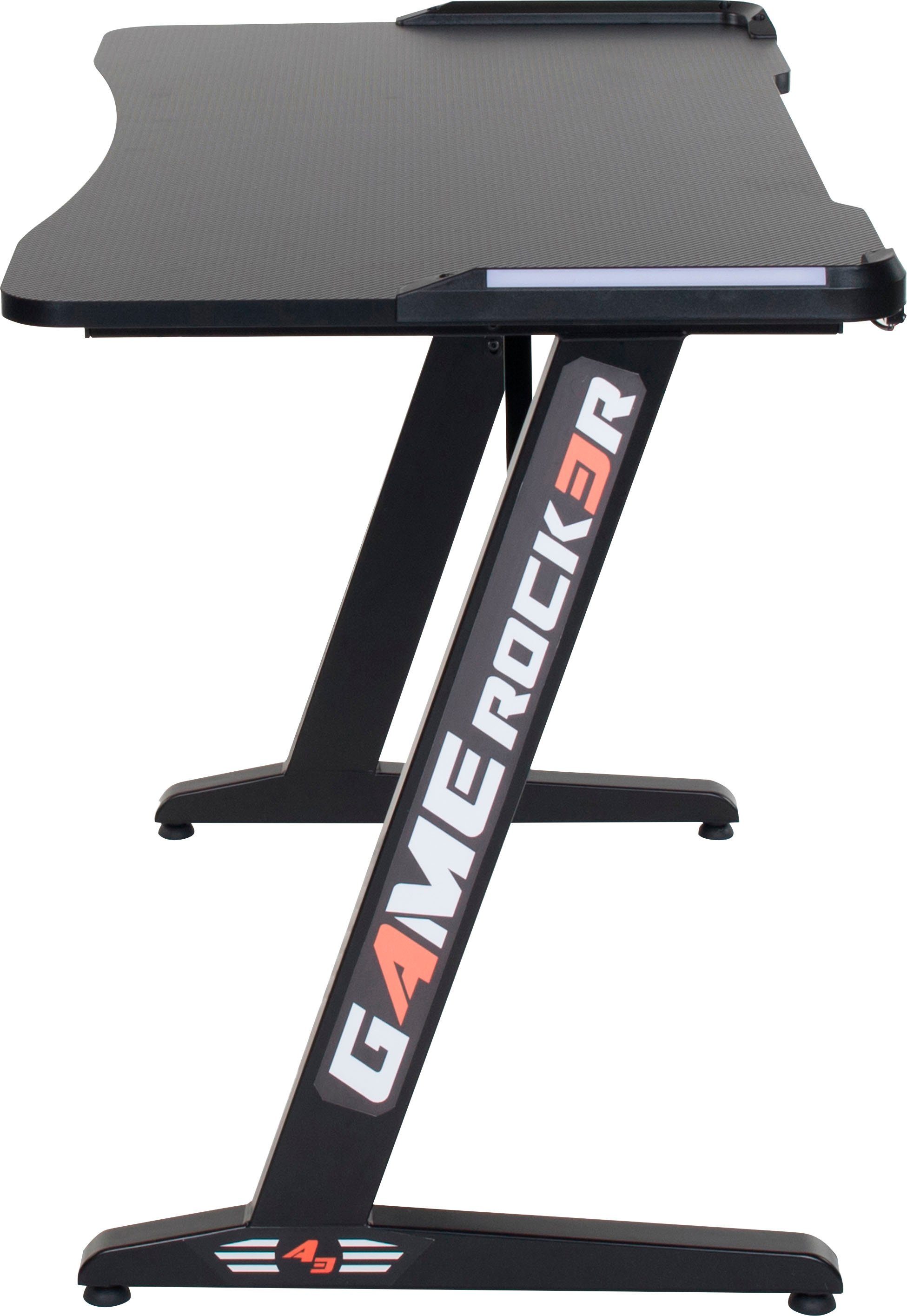 Duo Collection Gamingtafel Game-Rocker GT-22 Led-RGB-verlichting