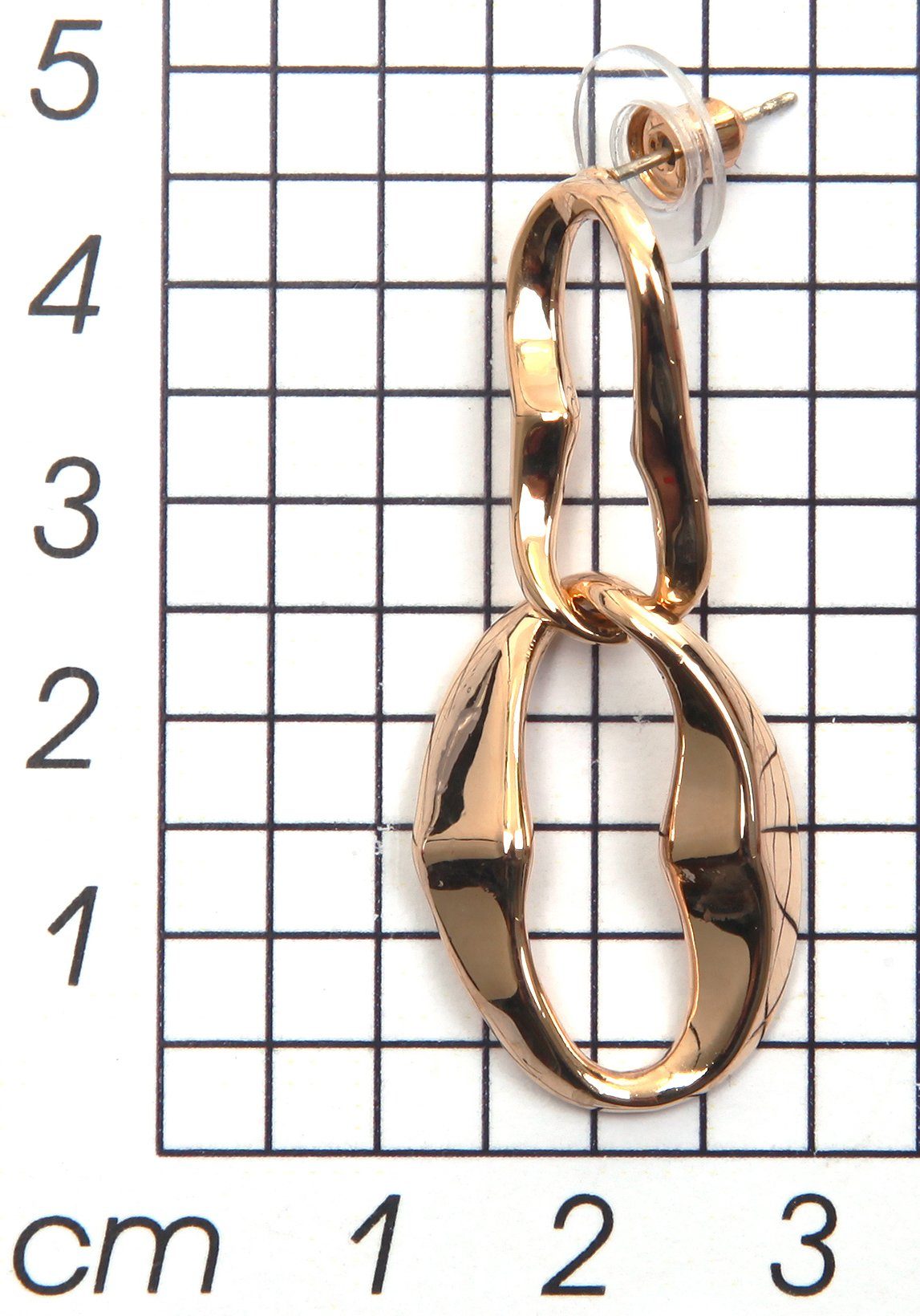 Firetti Paar oorhangers Oorsieraad schakelketting