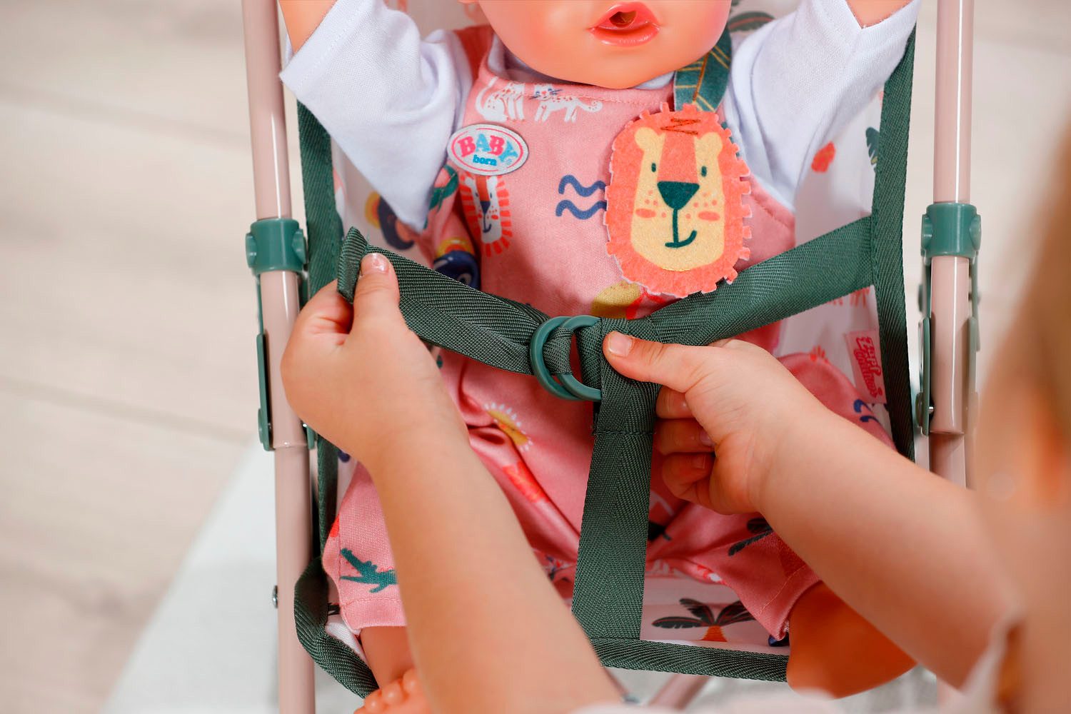 Baby Born Poppenbuggy Jungle-design