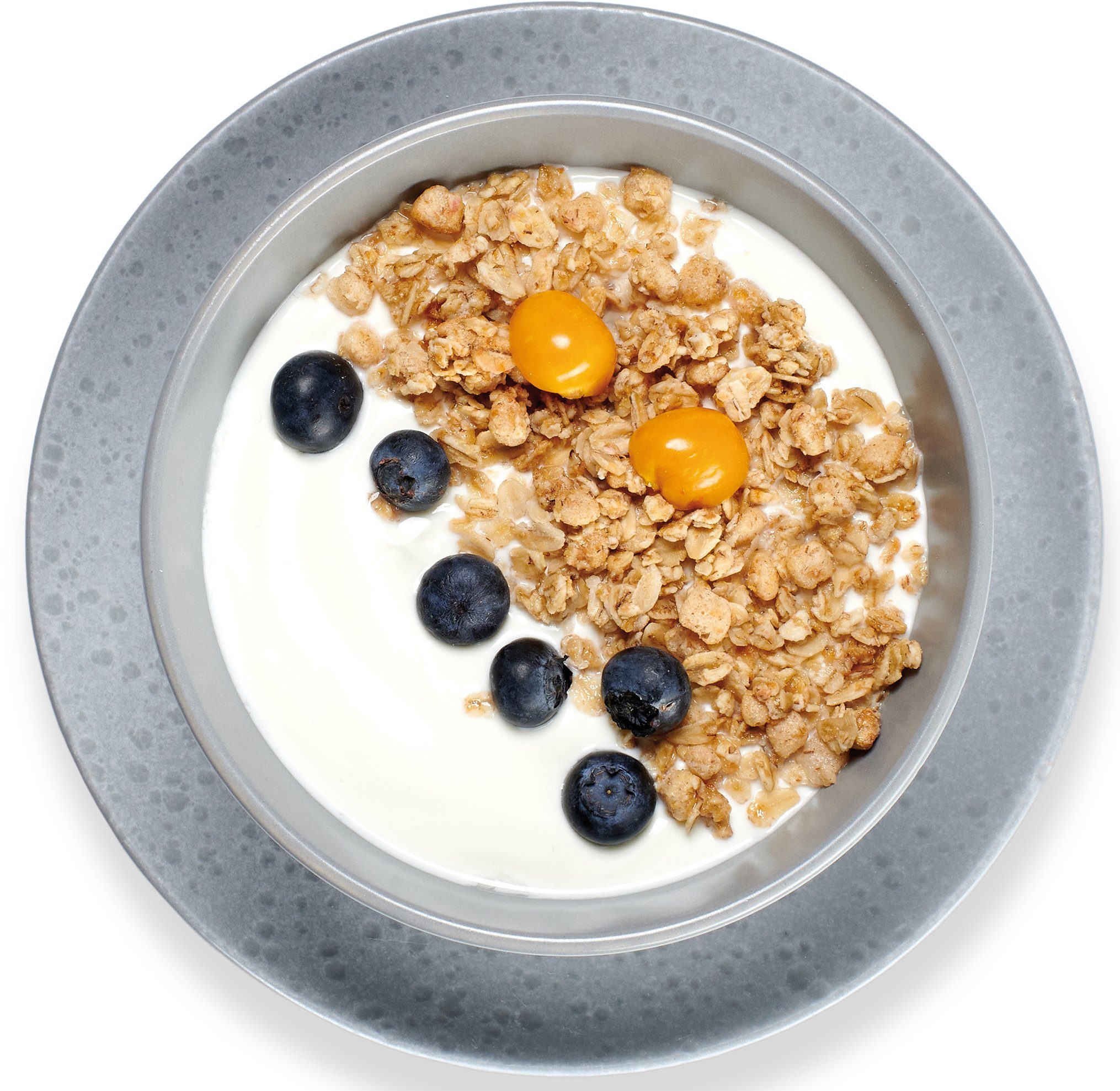 Ritzenhoff & Breker Ontbijtserviesset Servies, Kitwe (bord, schaal, koffiebeker) Reactief glazuur, elk exemplaar is uniek, 12 delen, voor 4 personen (set, 12-delig)
