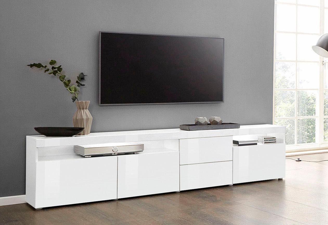 borchardt Möbel Tv-meubel Kaapstad Breedte 200 cm met 2 lades