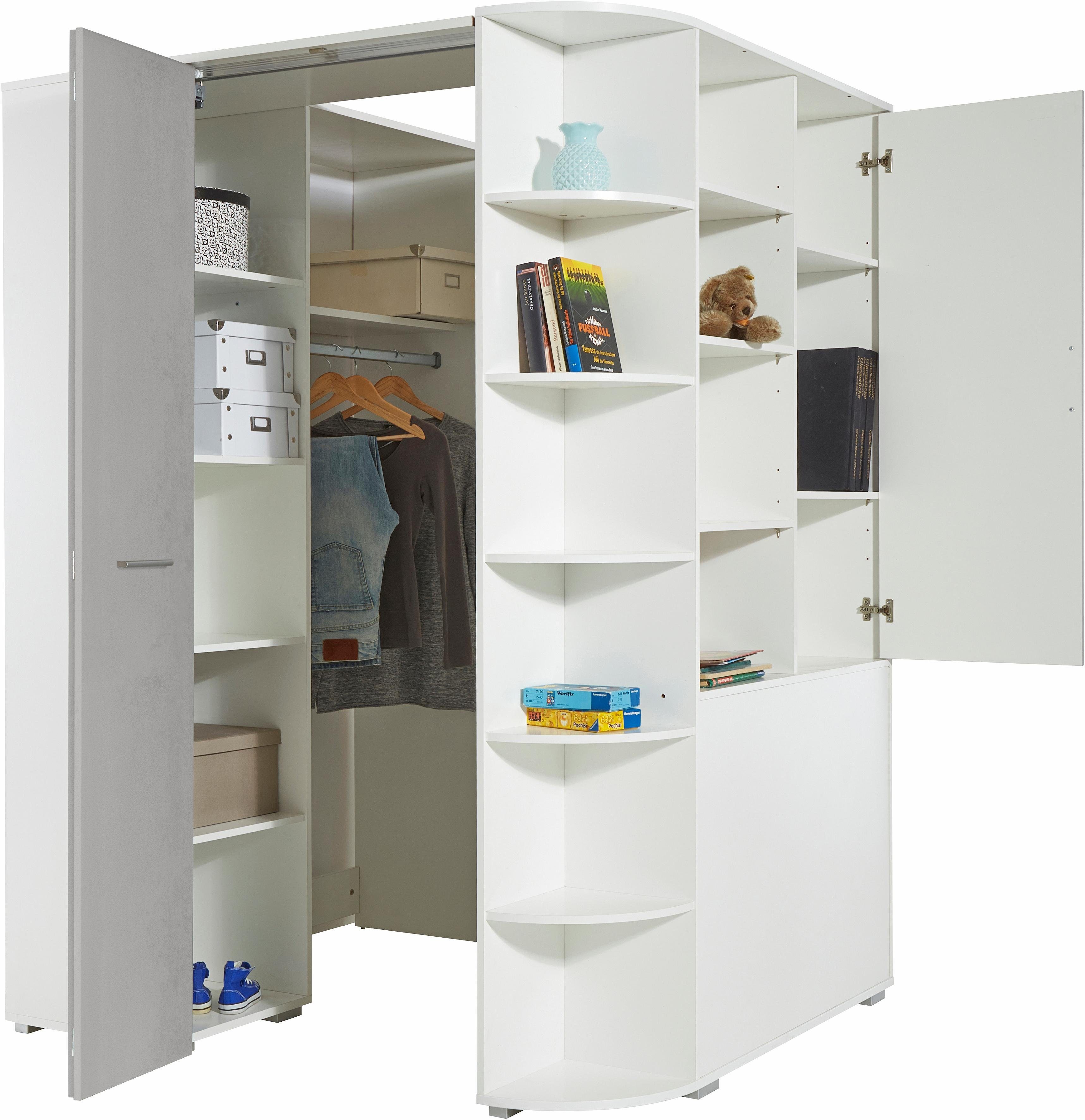 Wimex Hoekkledingkast Joker inloopkast, garderobe, hoekkast