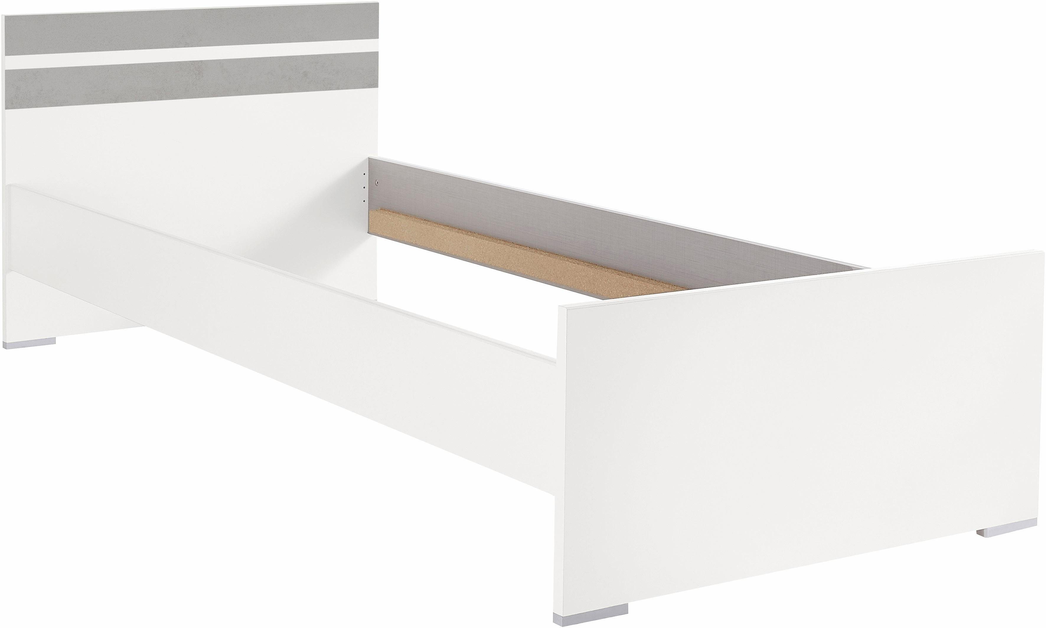 Wimex Bed Joker, logeerbed Ligoppervlak 90 of 140x200 cm, kleuraccenten aan het hoofdeinde,