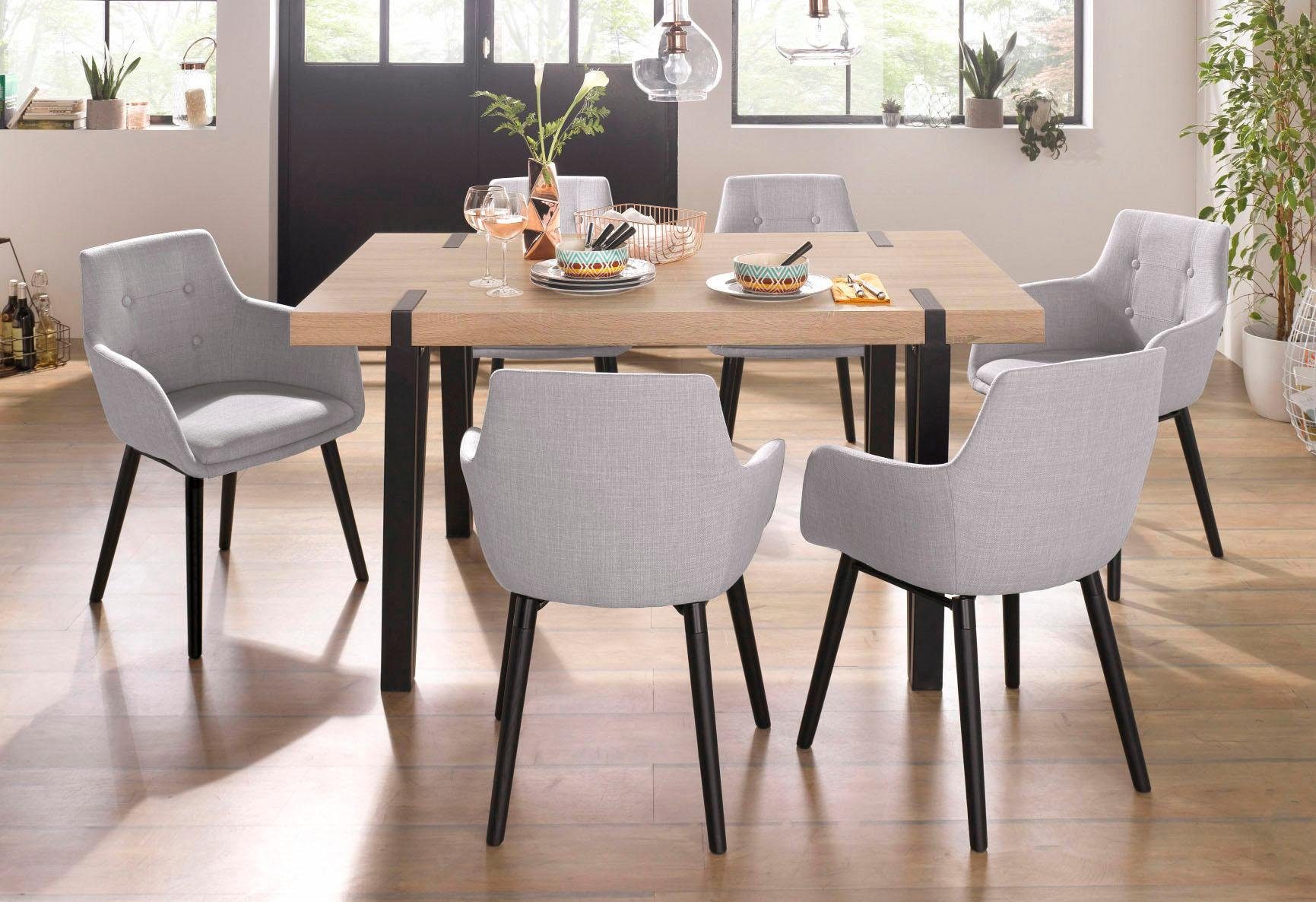 Home affaire Eettafel Sanchez Breedte 150 cm