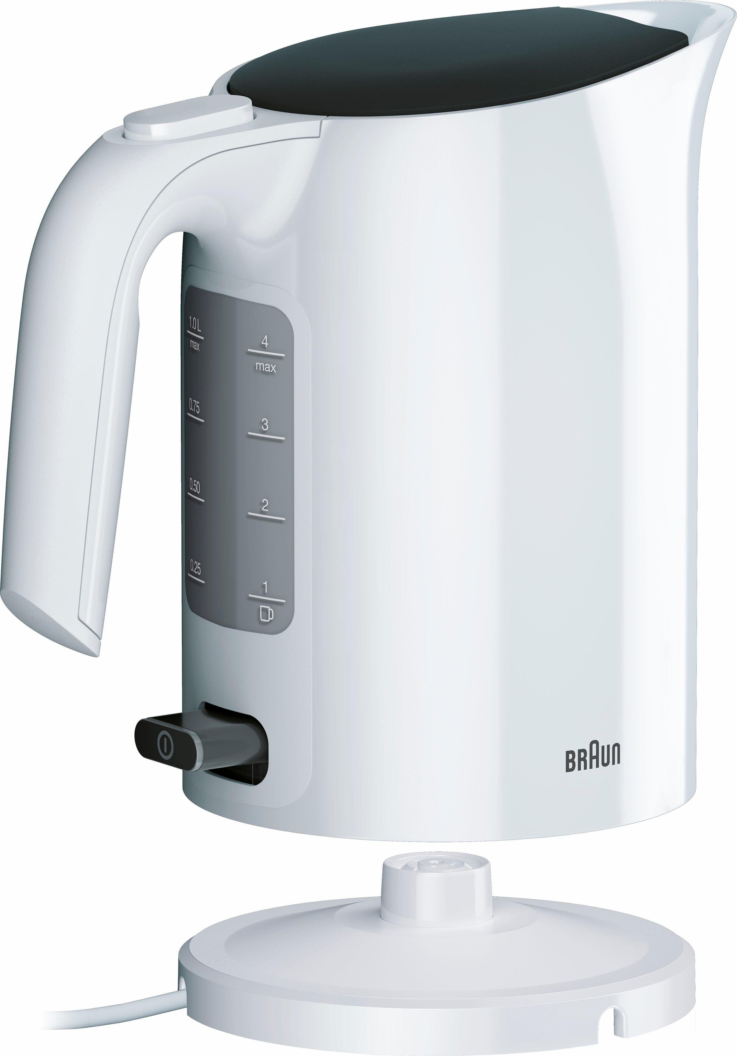 Braun Waterkoker WK 3000 WH, 1 l