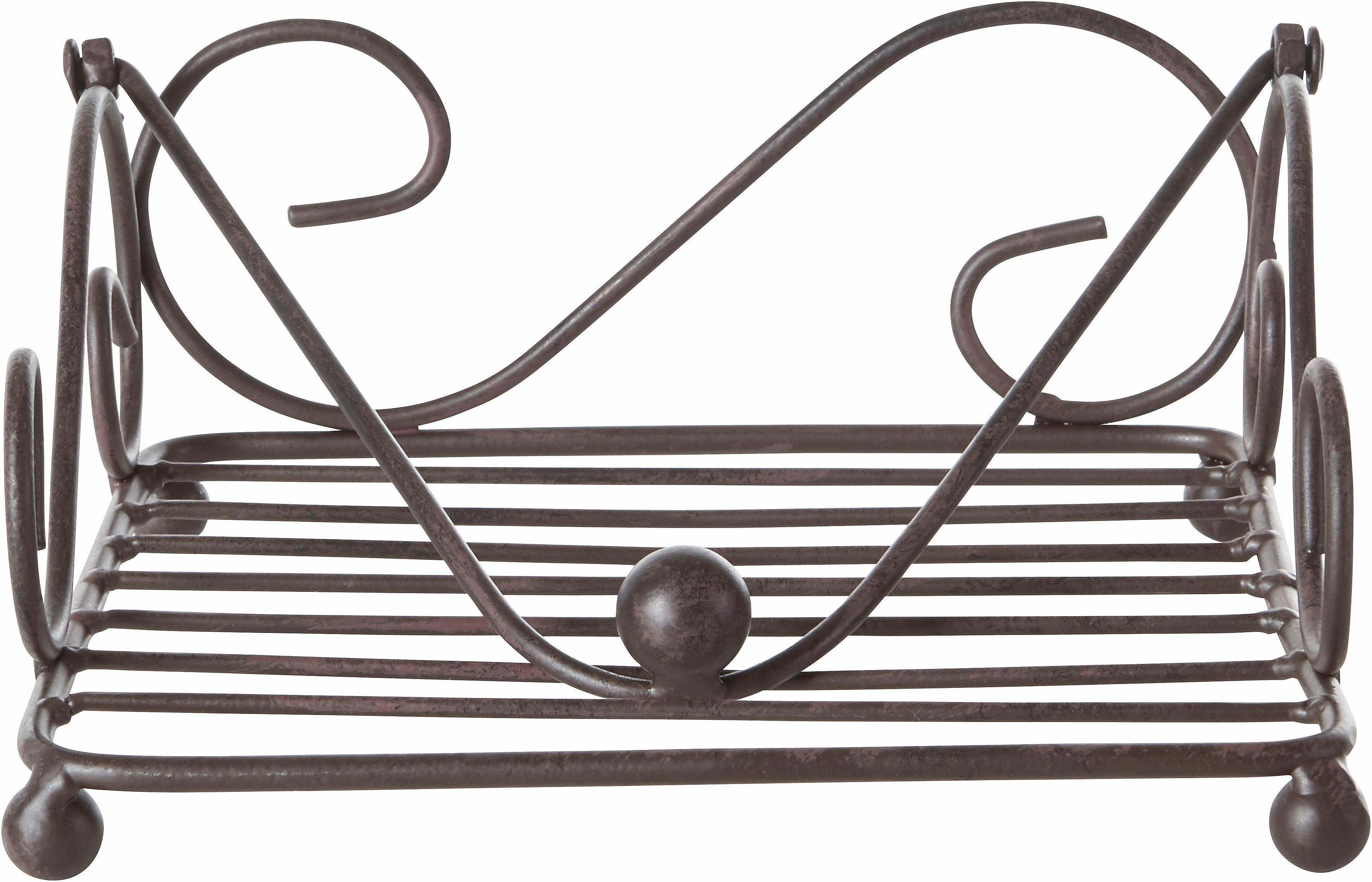 Home affaire Servettenhouder Antiek II antiek-bruin 18 cm