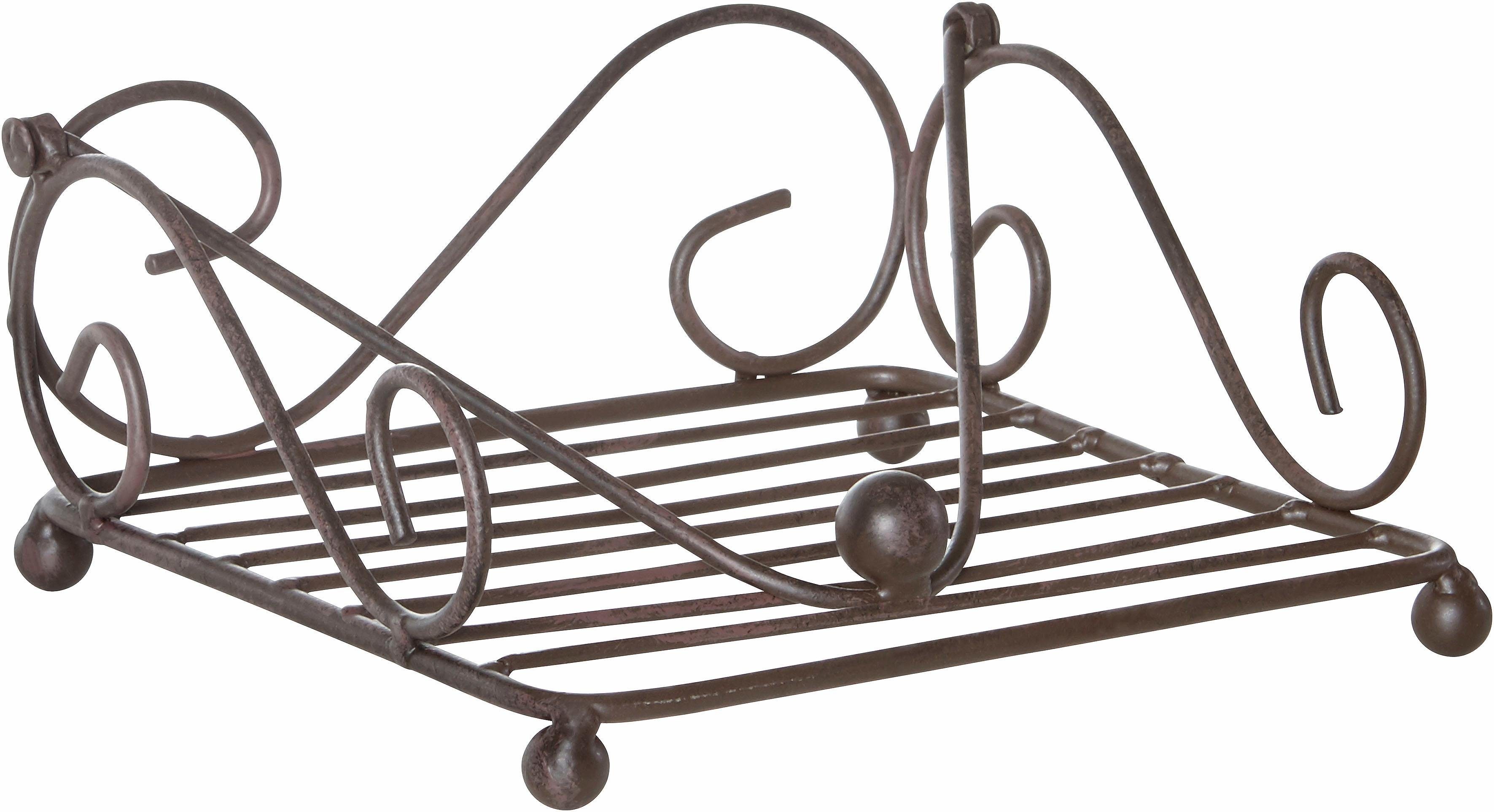 Home affaire Servettenhouder Antiek II antiek-bruin 18 cm