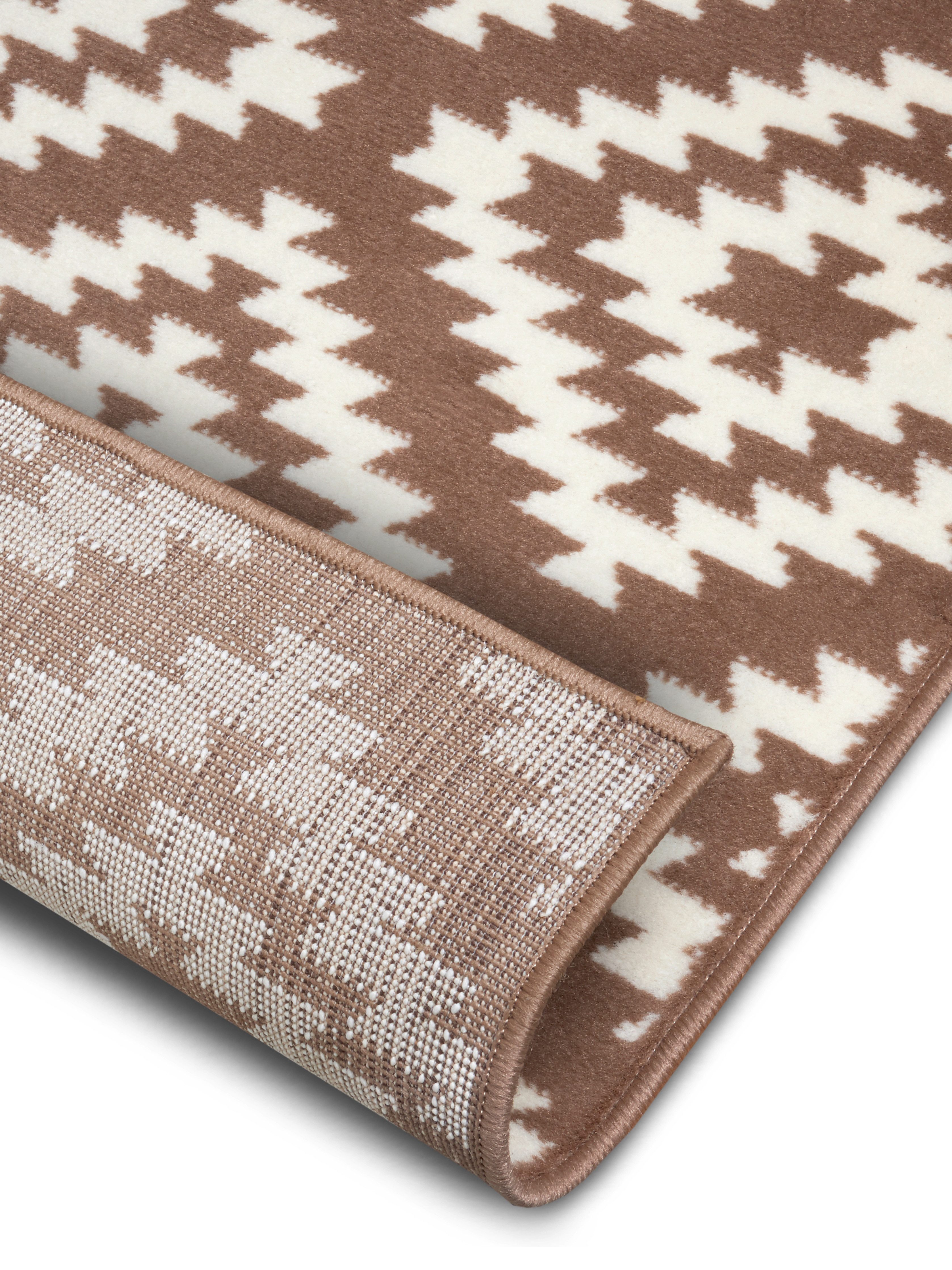 HANSE Home Loper Nordic Korte pool, ruit, vloerkleed, zacht, eetkamer, kinderkamer, hal, modern