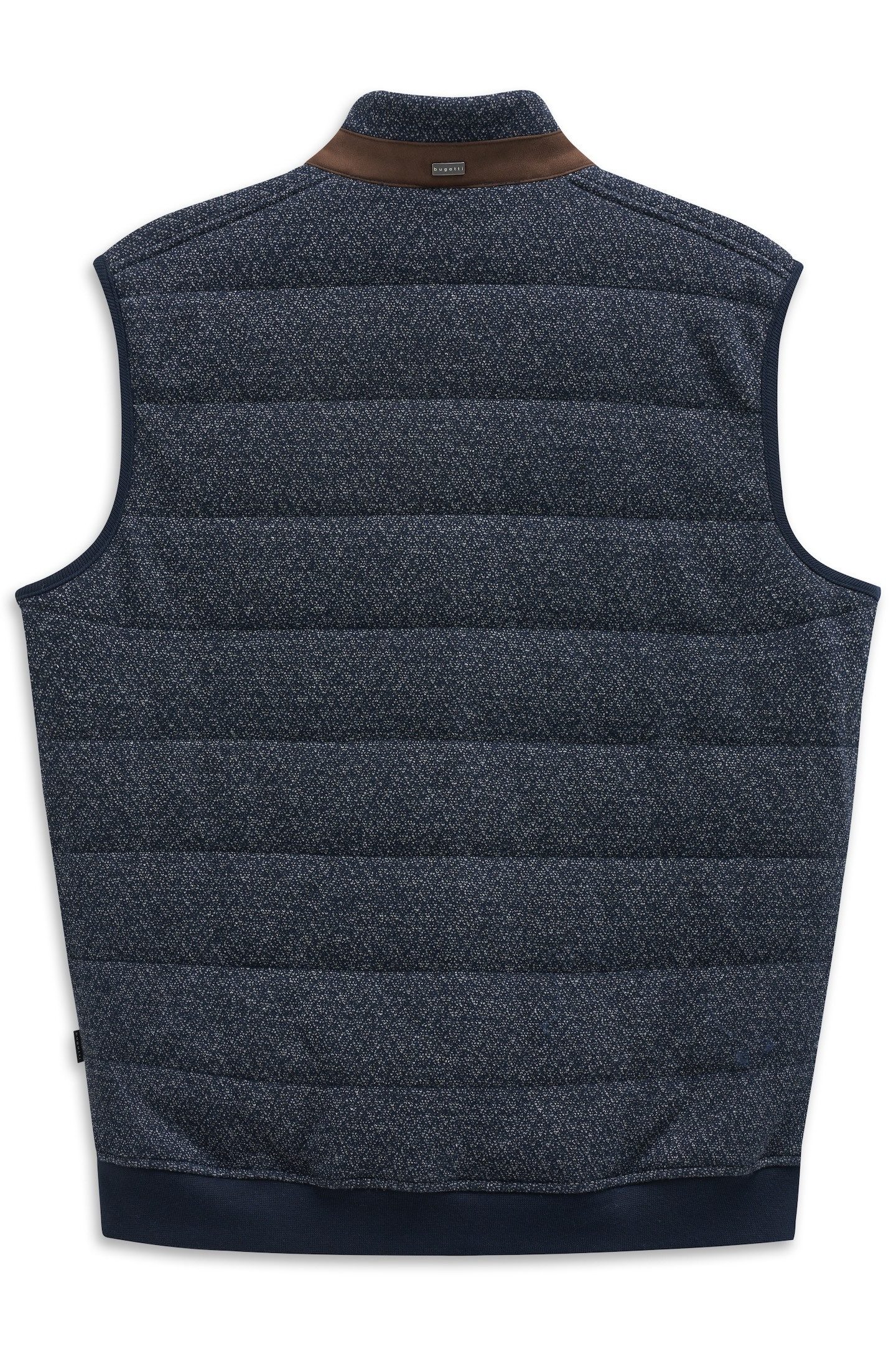 Bugatti Sweatvestje Regular fit met opstaande kraag en van puur katoen