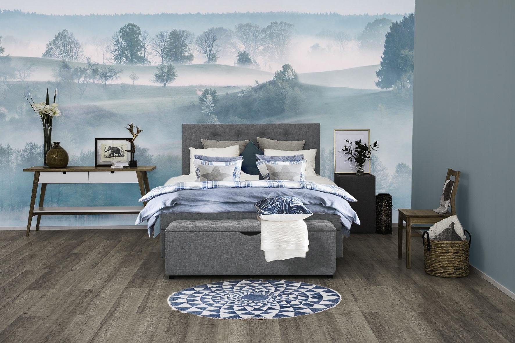 Places of Style Boxspring Nordica incl. topmatras, ook in extra lang 200x220 cm