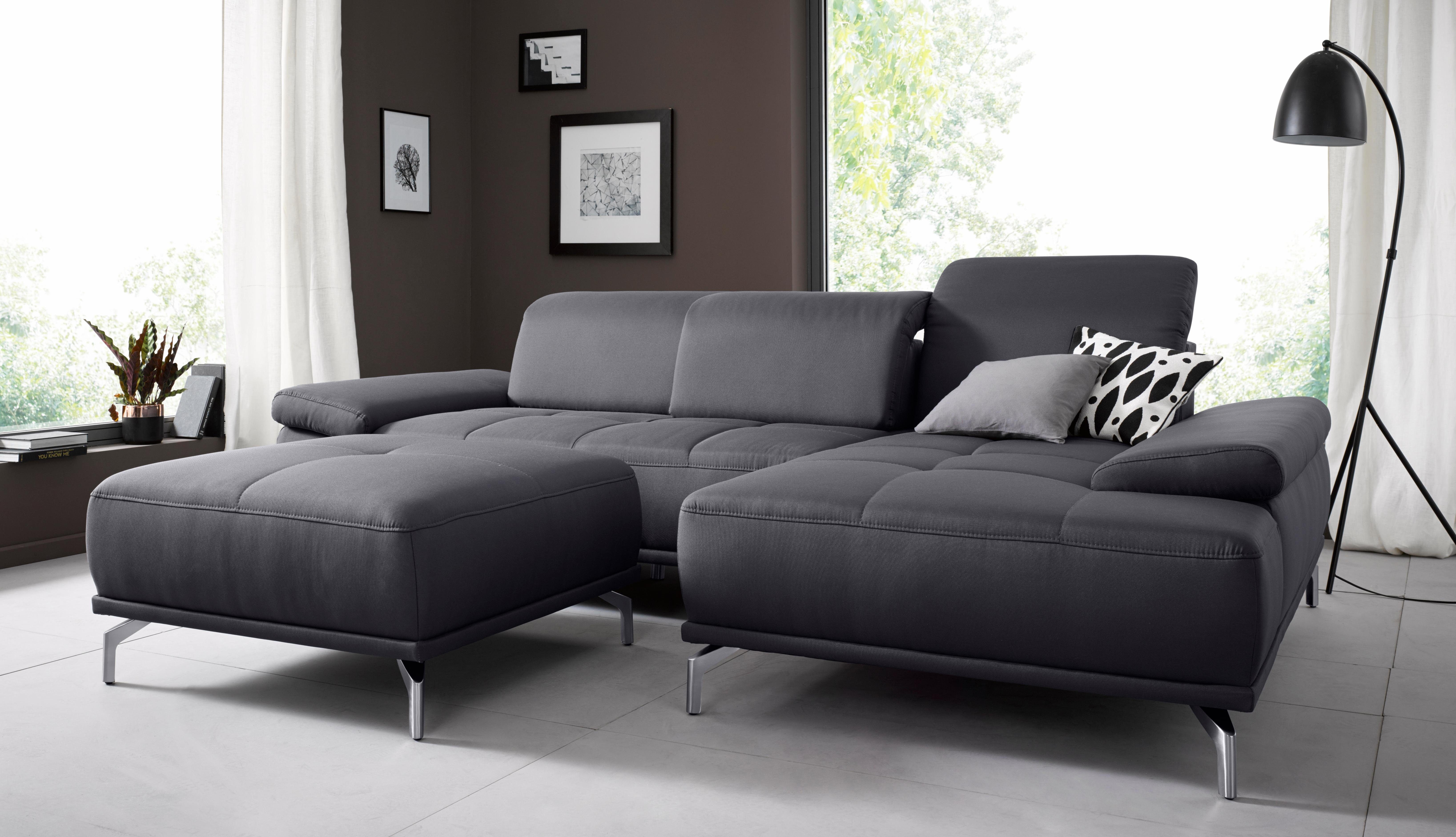 Places of Style Hoekbank Caluna Inclusief zitdiepteverstelling
