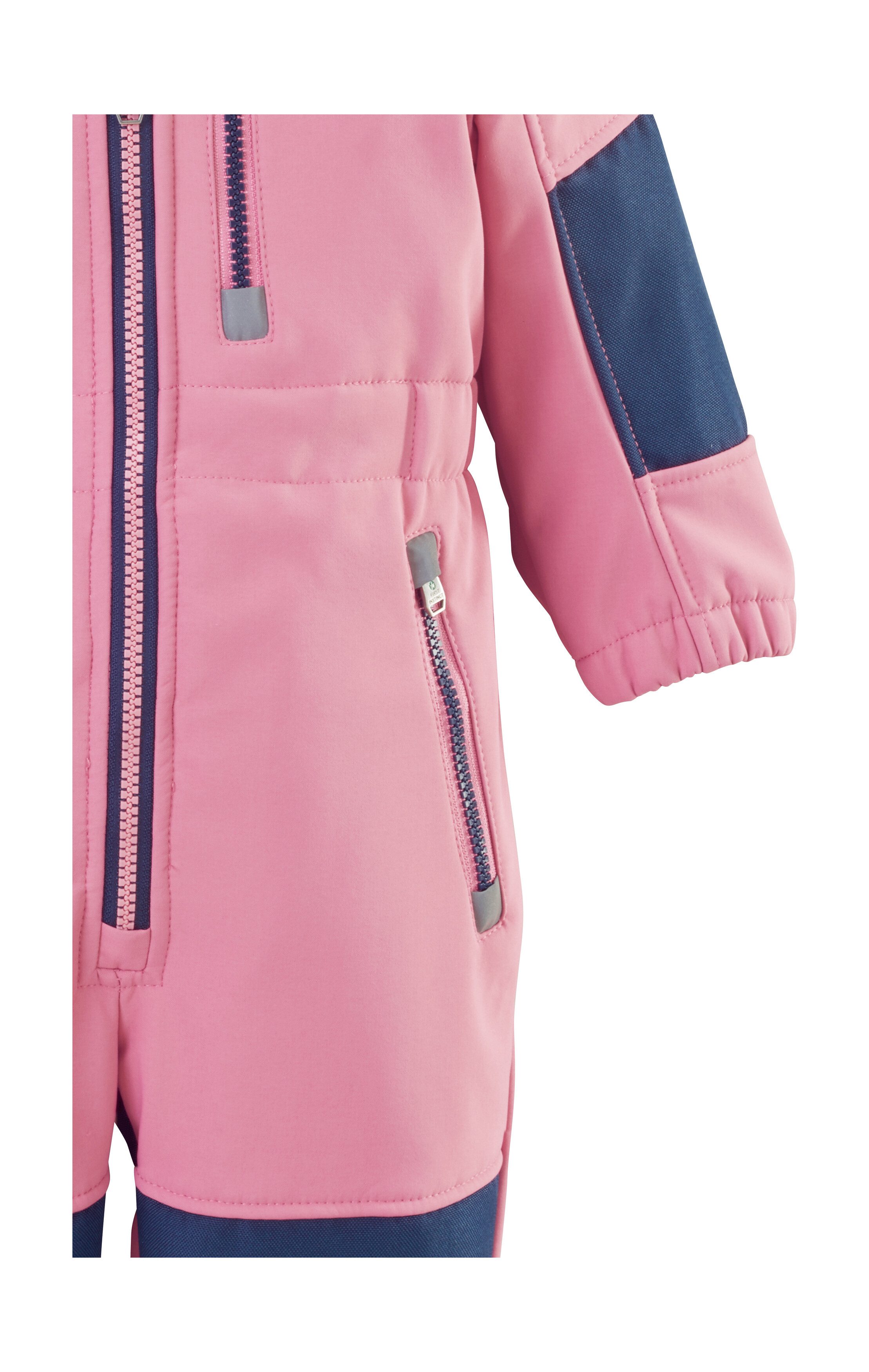 first instinct by killtec Jumpsuit FIOW 35 MNS ONPC Softshellpak met fleece binnenin, waterafstotend, winddicht