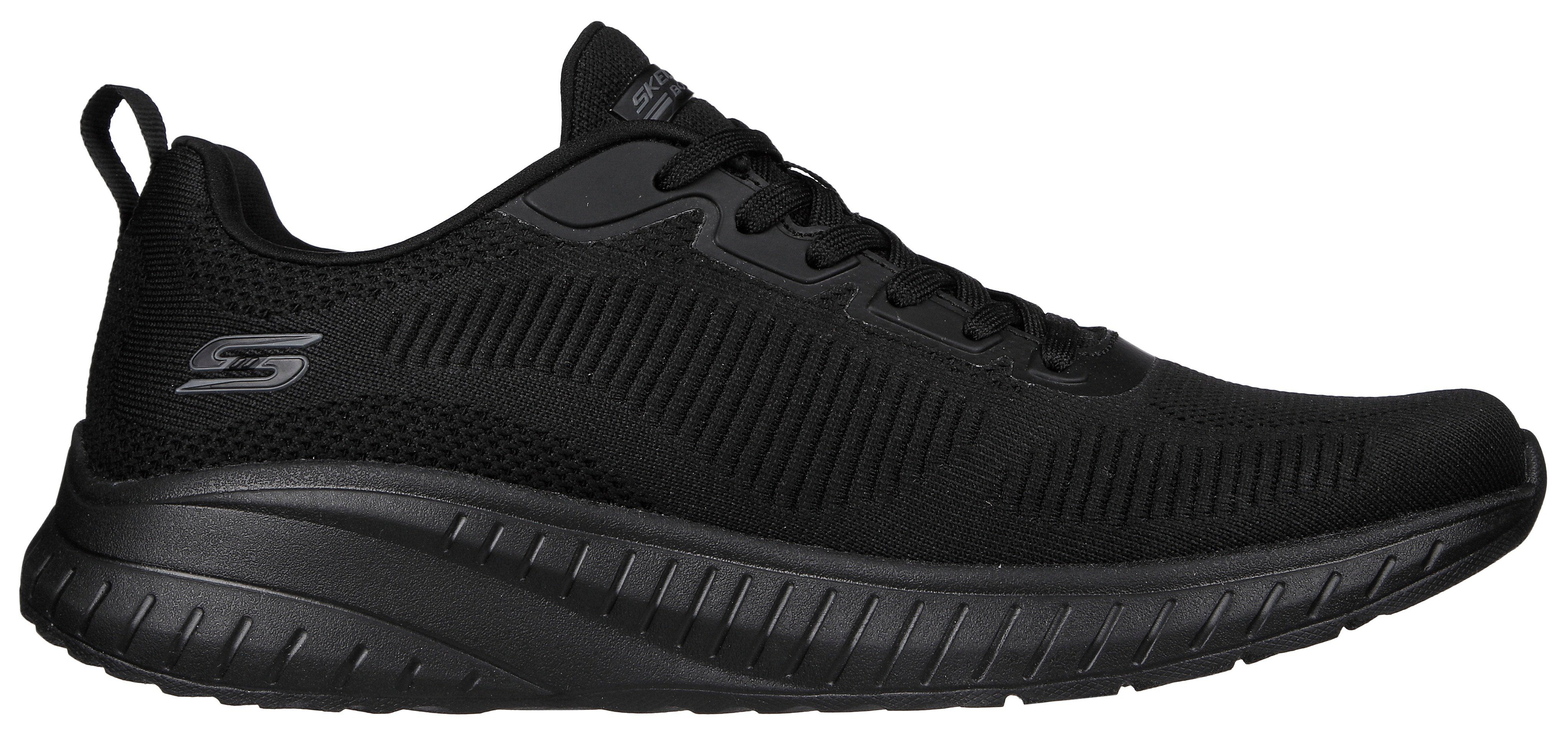 Skechers Sneakers BOBS SQUAD CHAOS in monochrome look, vrijetijdsschoen, lage schoen, veterschoen