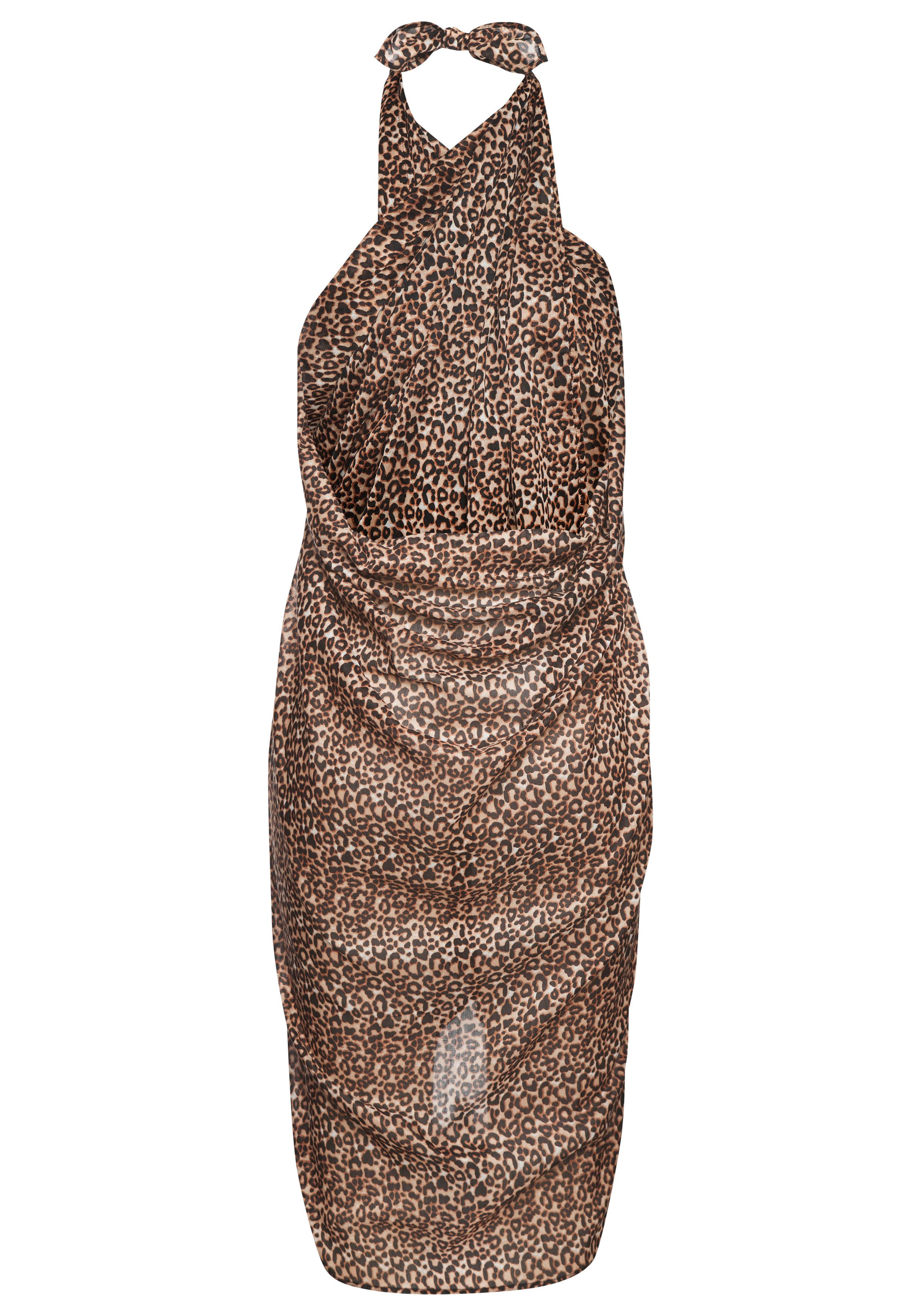 Lascana Strandrok met luipaardprint