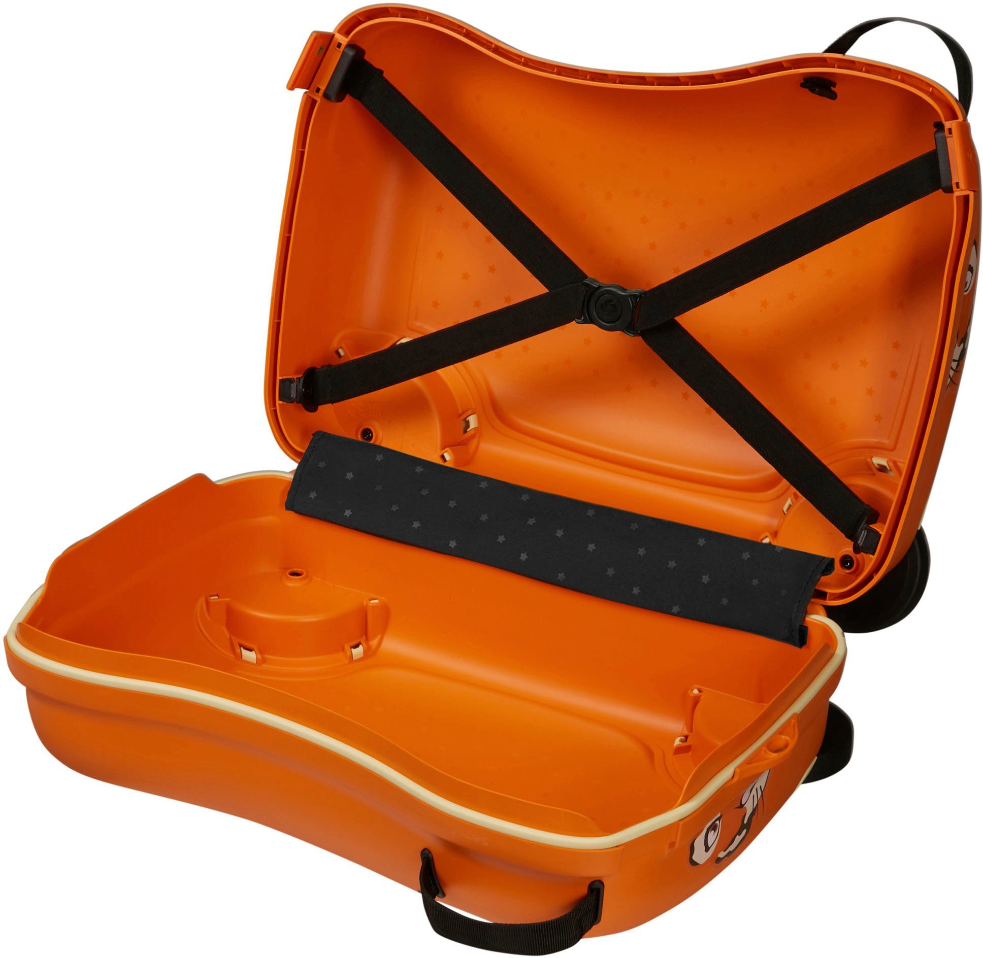 Samsonite Kinderkoffer Dream2Go Ride-on Trolley Tiger Kinder reisbagage handbagage-koffer om op te zitten en te trekken