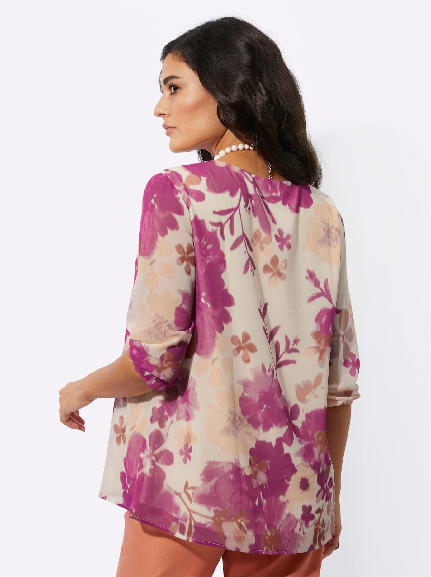 Creation L Gedessineerde blouse