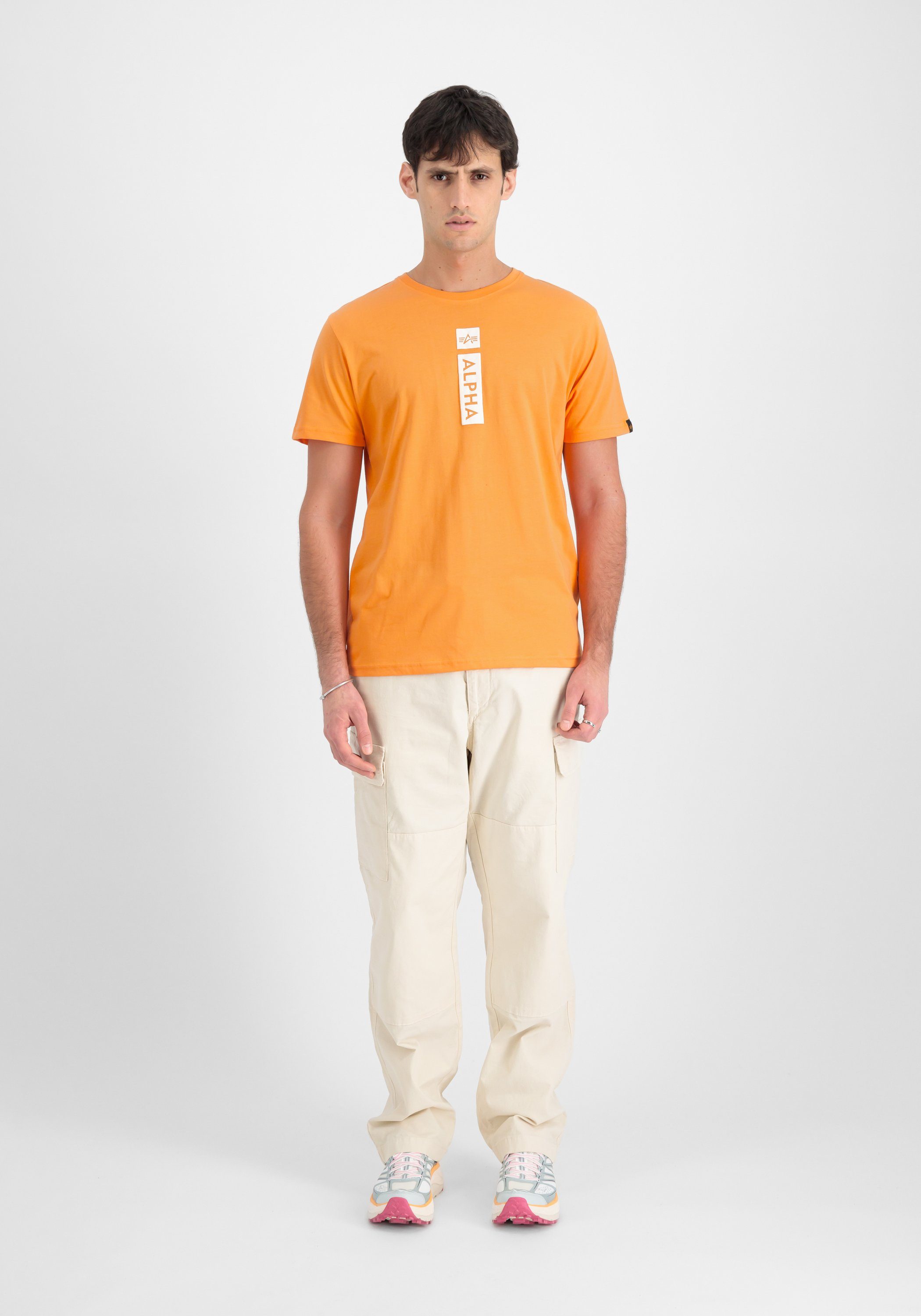 Alpha Industries T-shirt Alpha Industries Men - T-Shirts Alpha Puff Print T