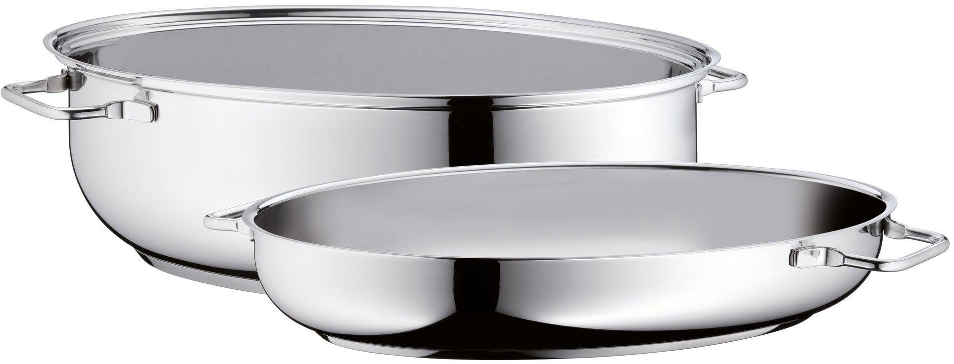 WMF Braadpan inductie Deksel als inductiepan bruikbaar, inclusief vleesthermometer (1-delig)