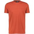 lerros t-shirt in basic look rood