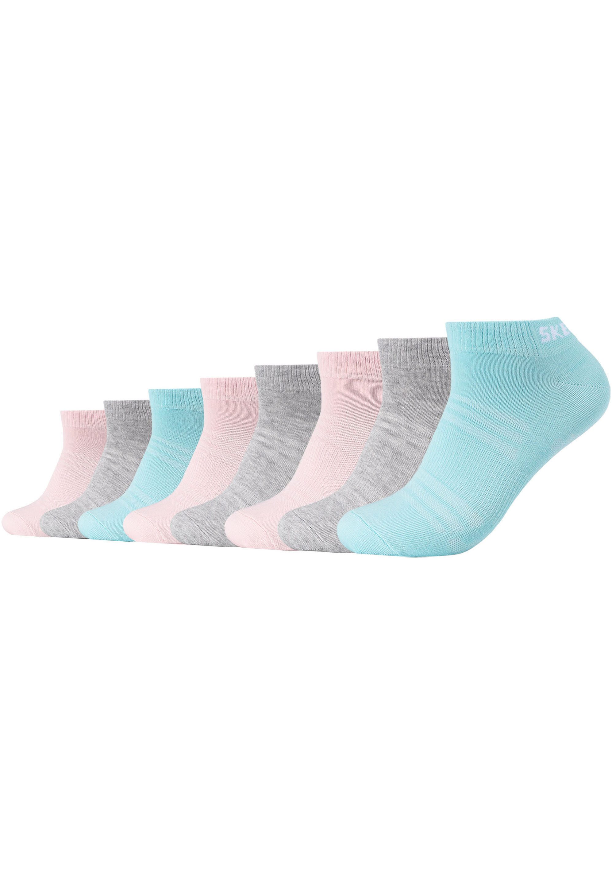 Skechers Sneakersokken Mesh ventilation met hoogwaardig verwerkt garen (set 8 paar)