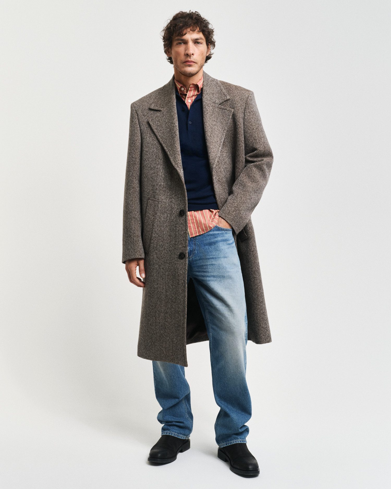 Gant Trui met polokraag EXTRAFINE MERINO WOOL POLO