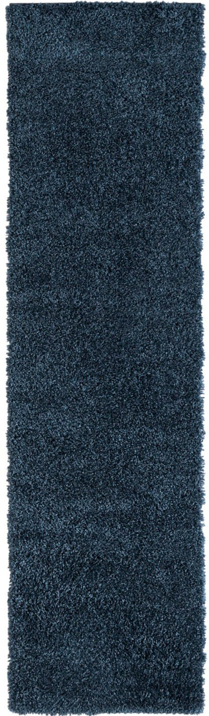my home Set slaapkamerkleedjes met hoge pool Banji Uni-kleuren, zacht en fluffy, ook als loper en in rond verkrijgbaar
