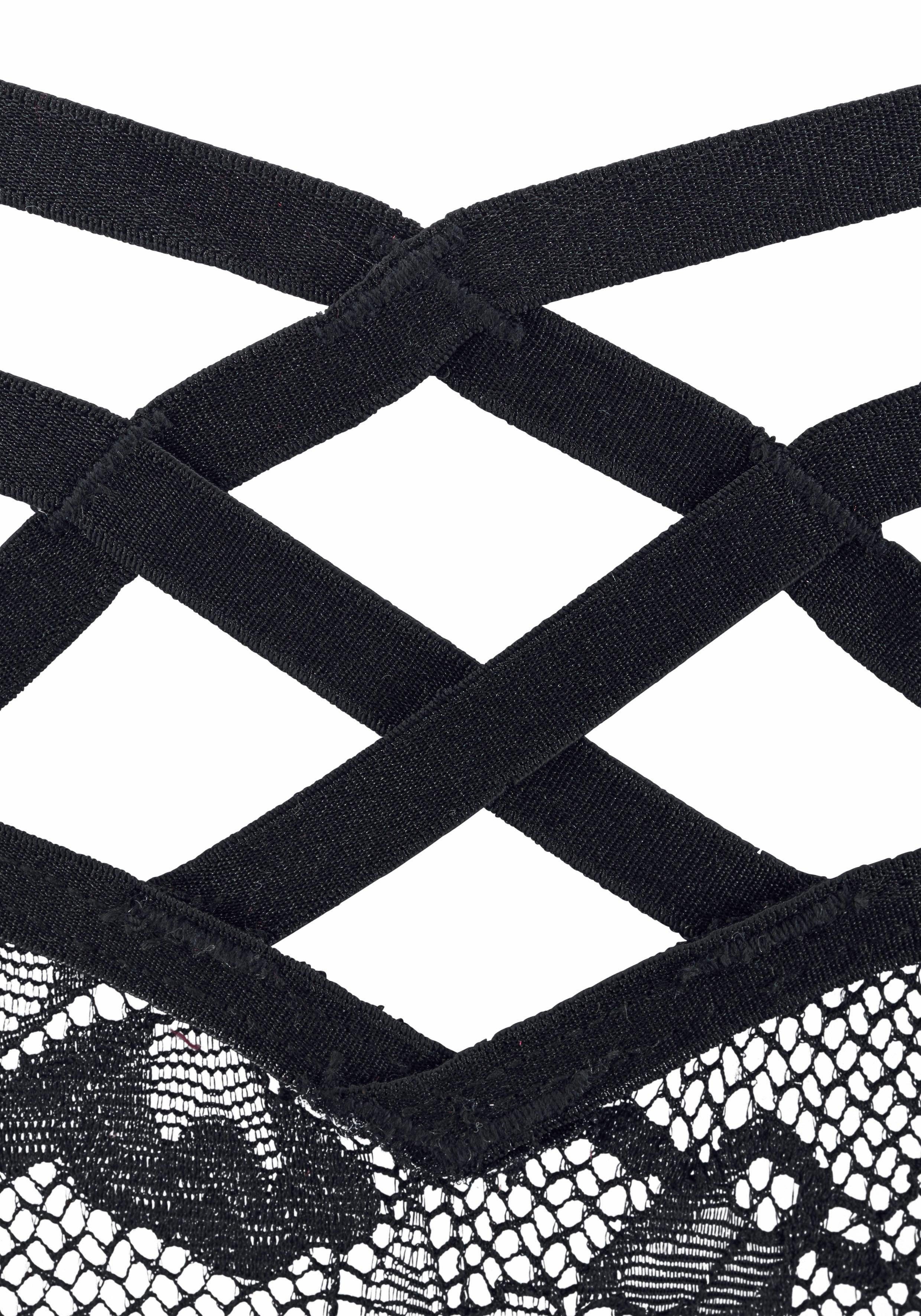 Lascana String met decoratieve bandjes-look