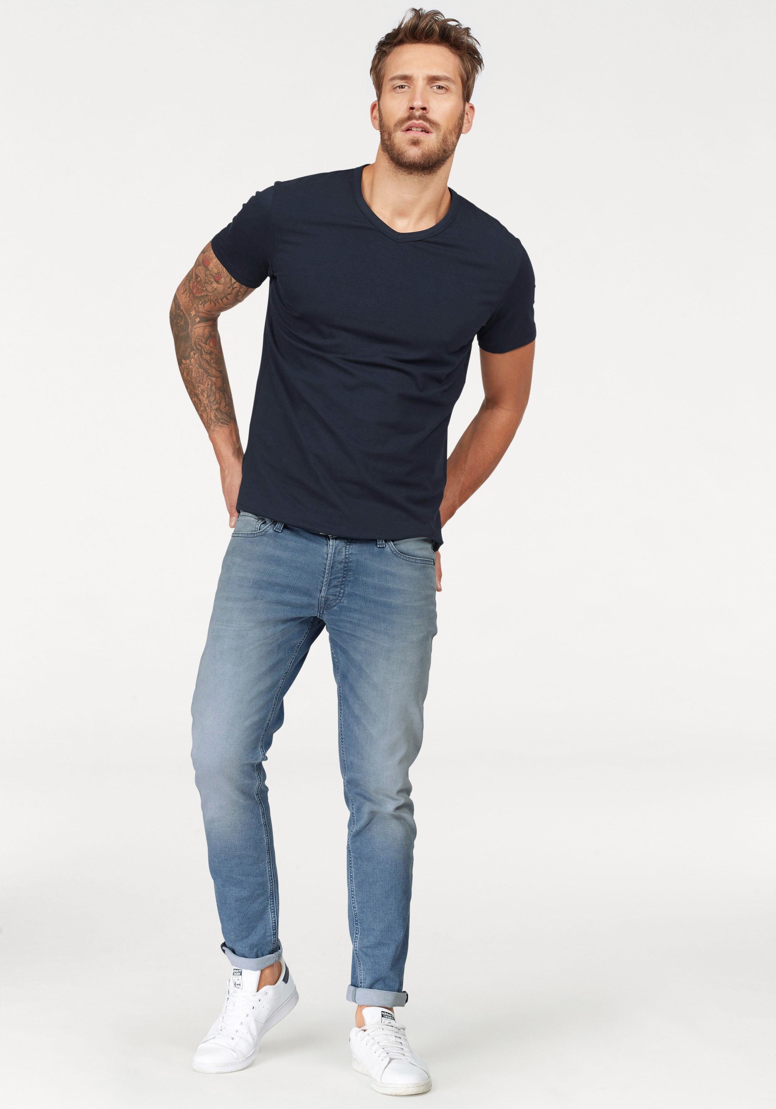 Jack & Jones T-shirt SLIM- FIT BASIC TEE V-NECK