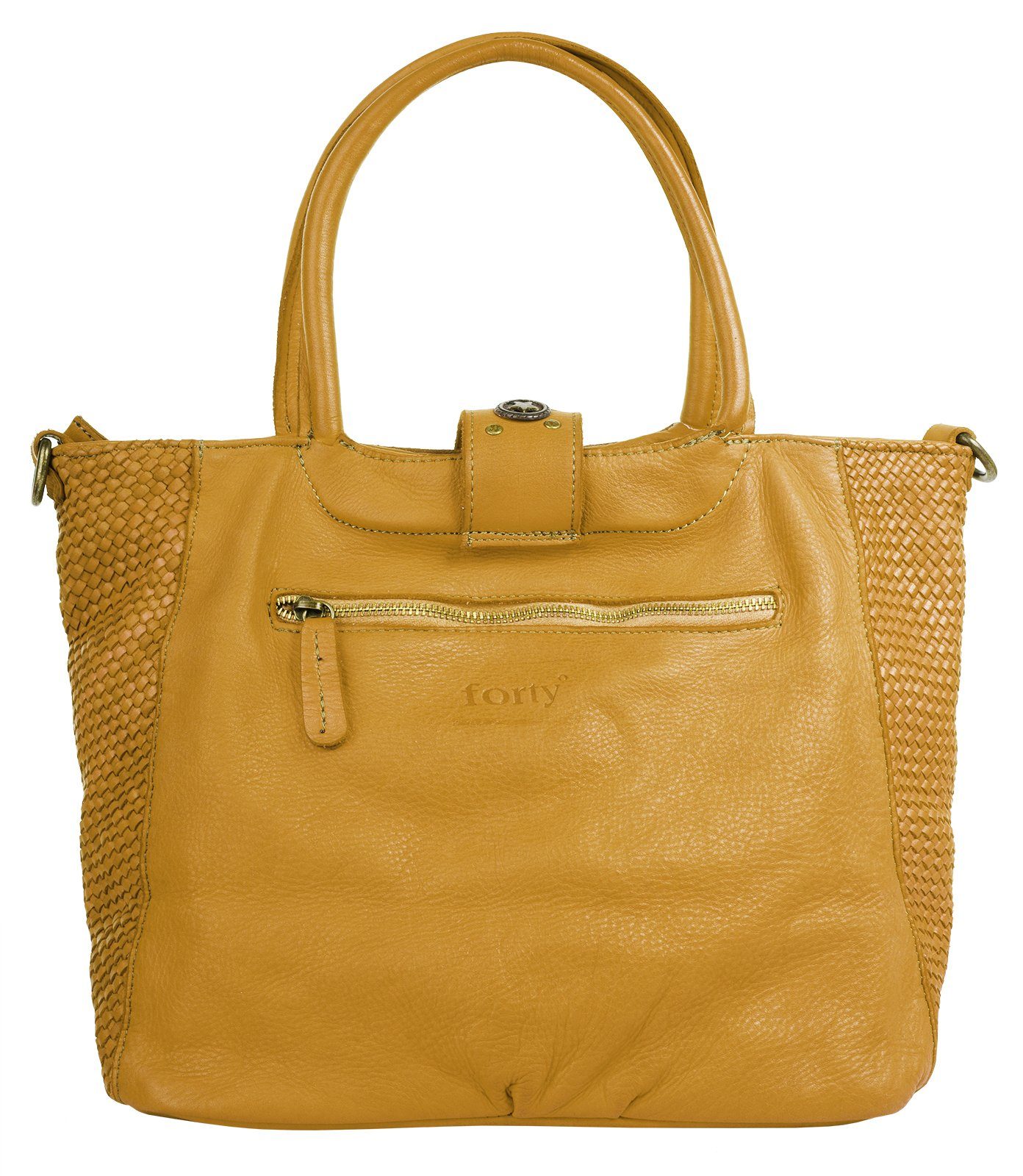 Forty Degrees Tas echt leer, made in italy