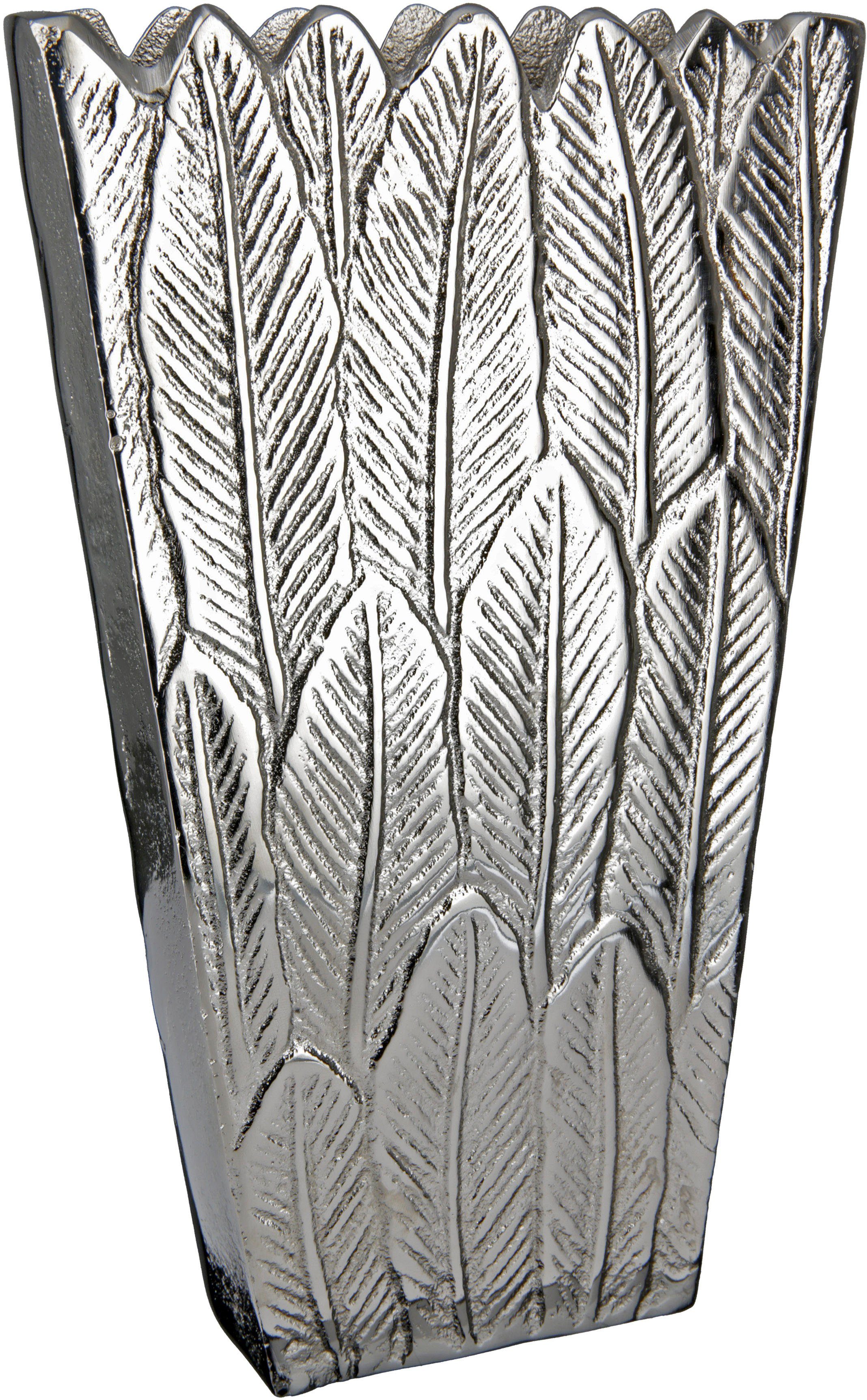 Casablanca by Gilde Siervaas Veer Vaas van aluminium, decoratief object (1 stuk)