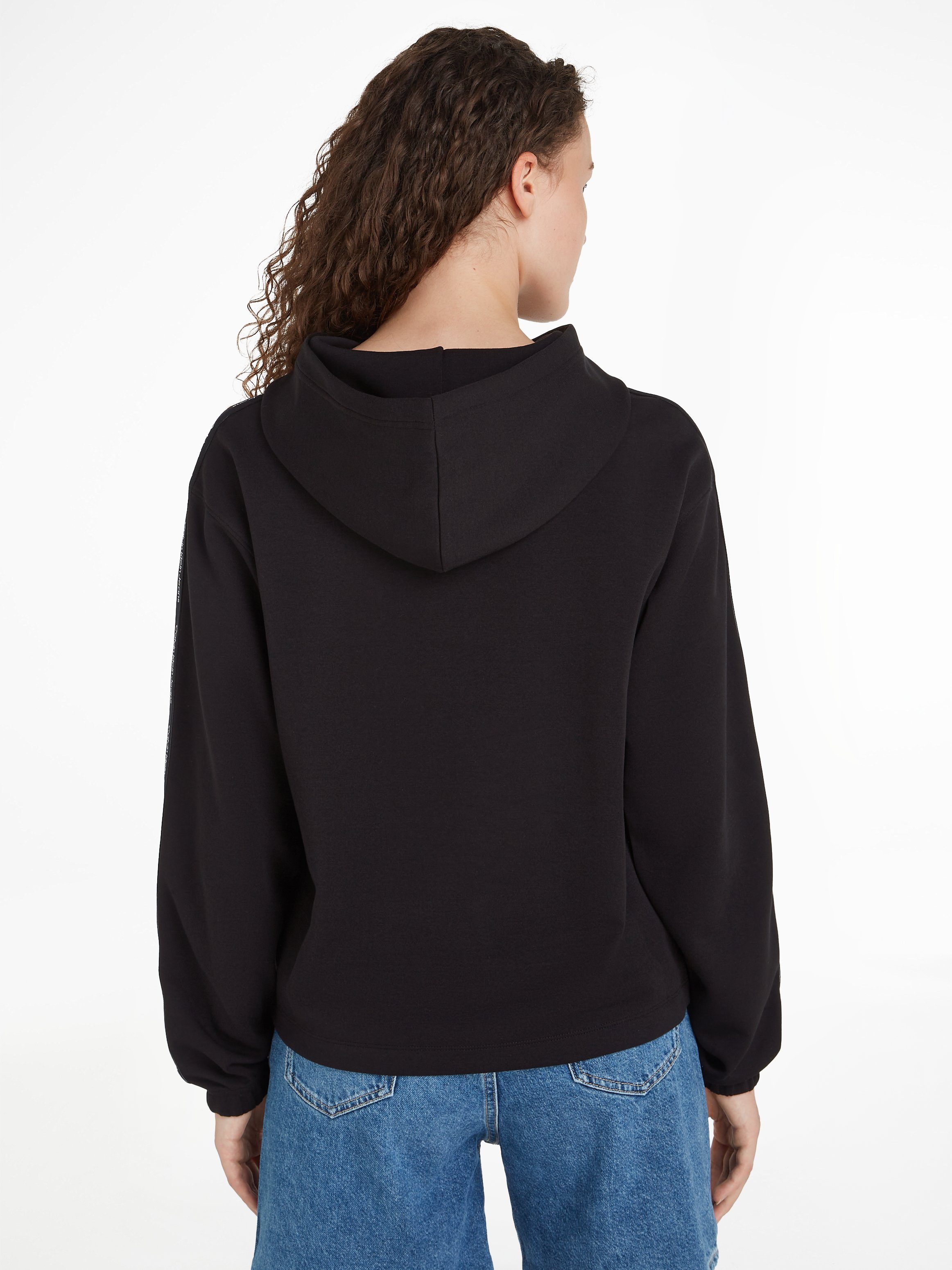 Calvin Klein Hoodie LOGO ELASTIC HOODIE met een logo-opschrift