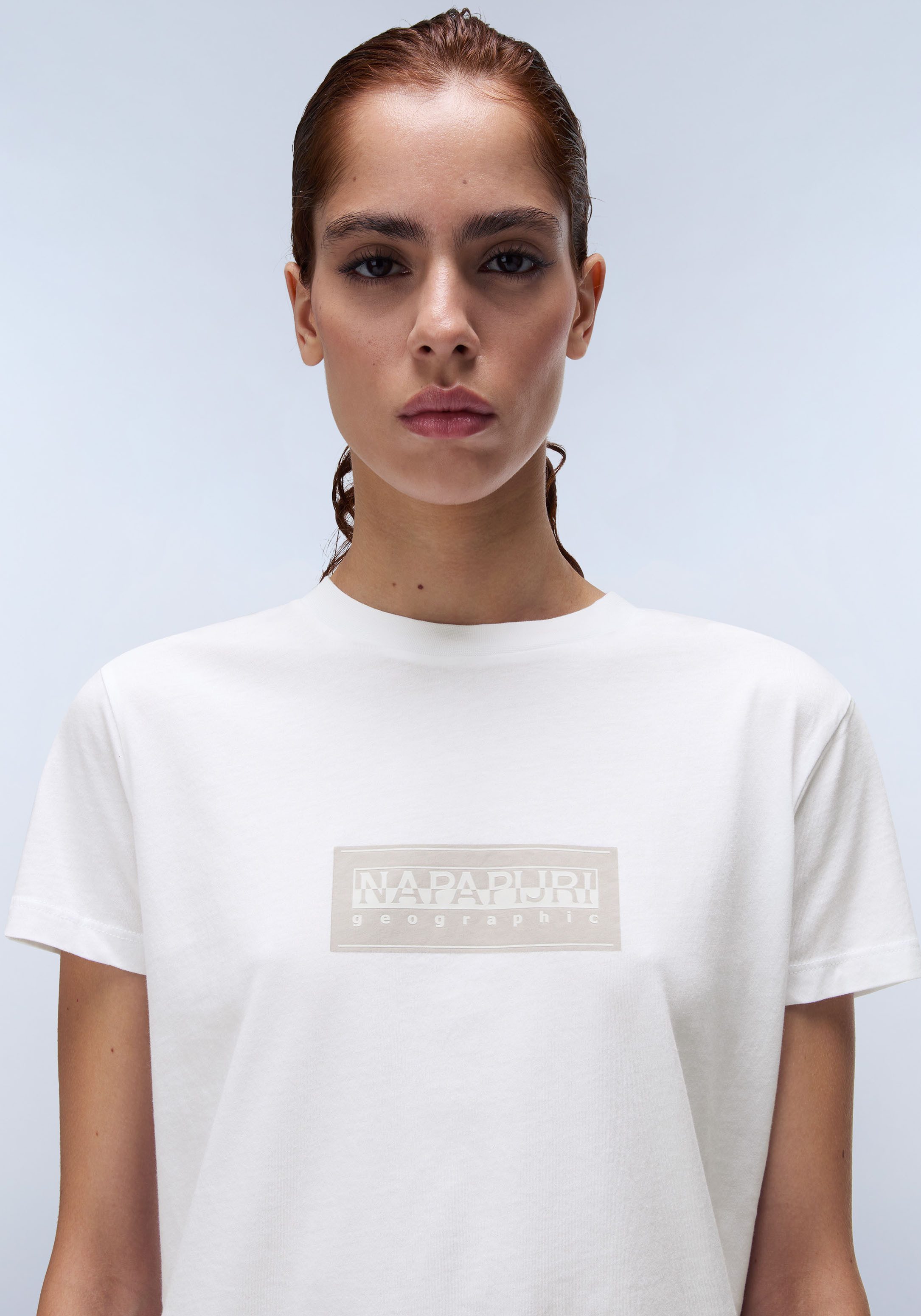 Napapijri T-shirt Suze met logoprint