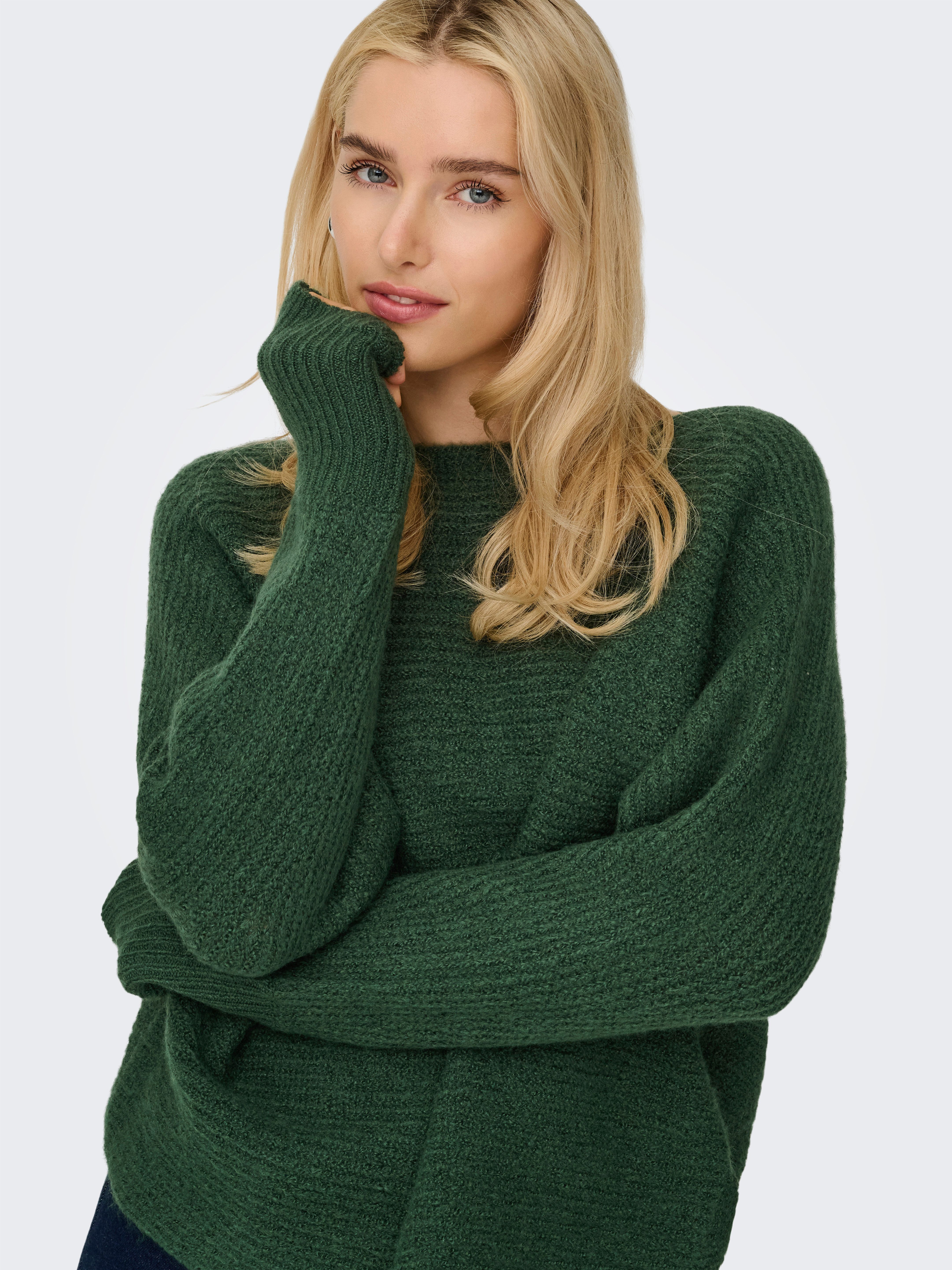 Only Gebreide trui ONLDANIELLA L/S PULLOVER KNT NOOS