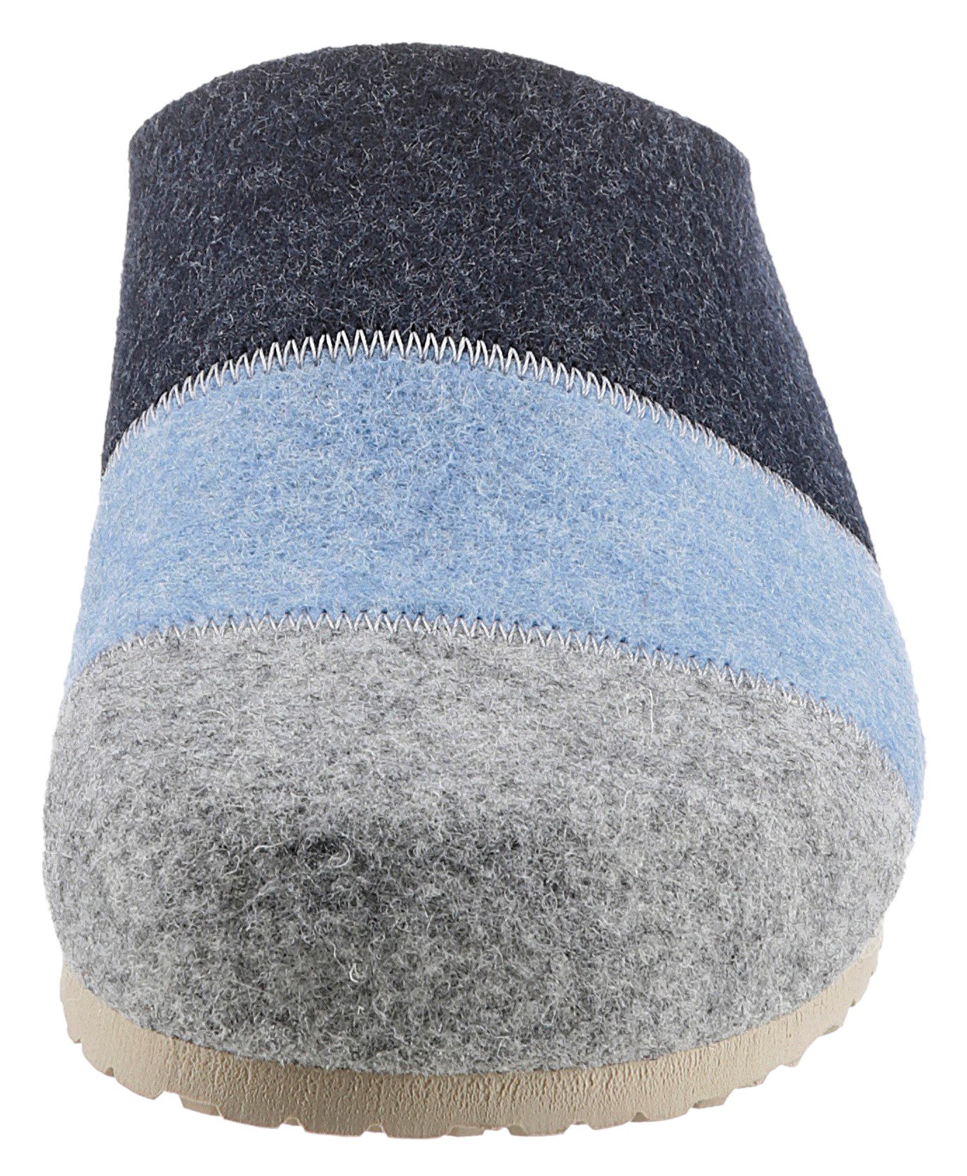 Aniston SHOES Clogs Panal pantoffel, homeslipper in patchwork-uitstraling