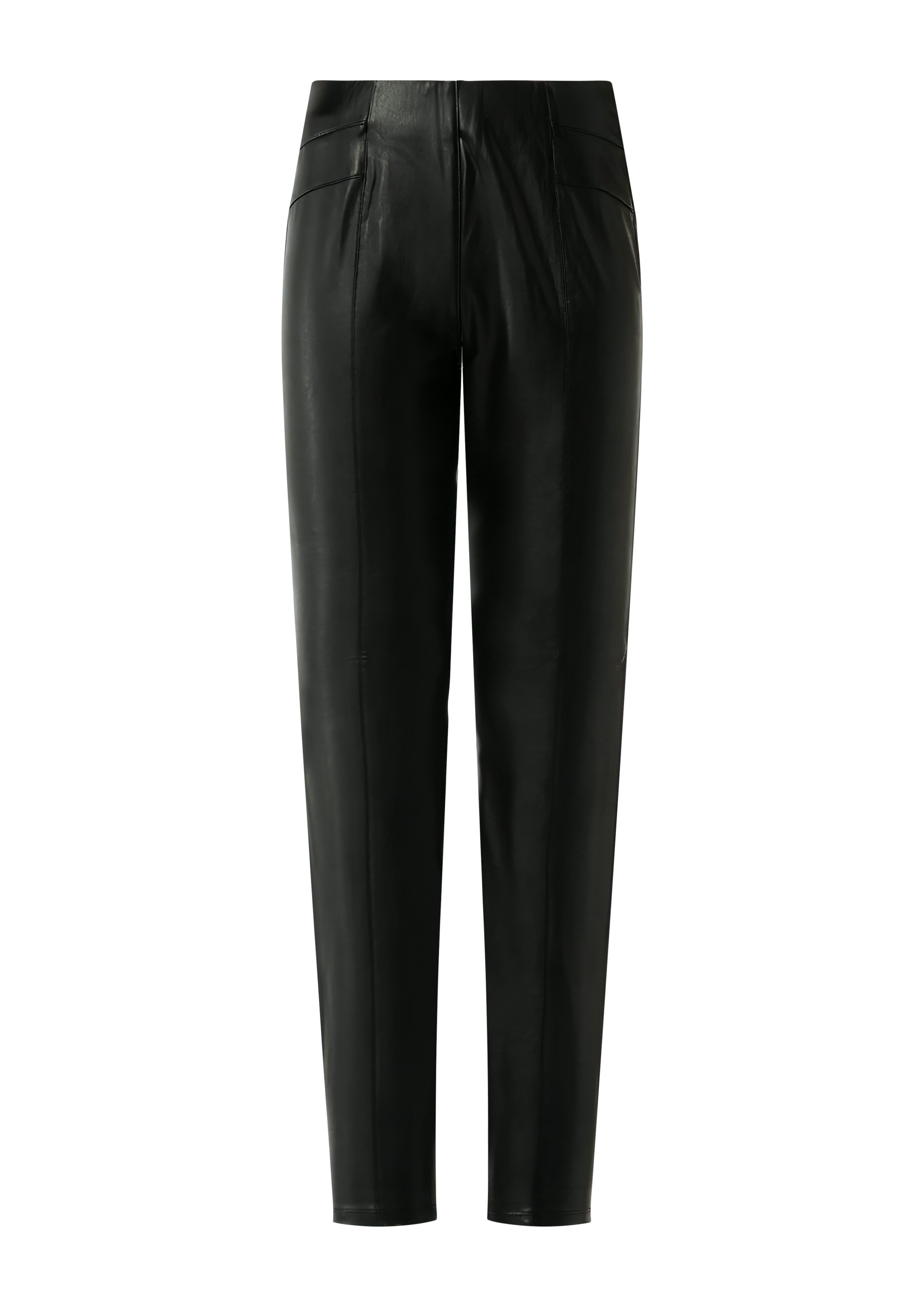 Comma 7/8 legging van imitatieleer