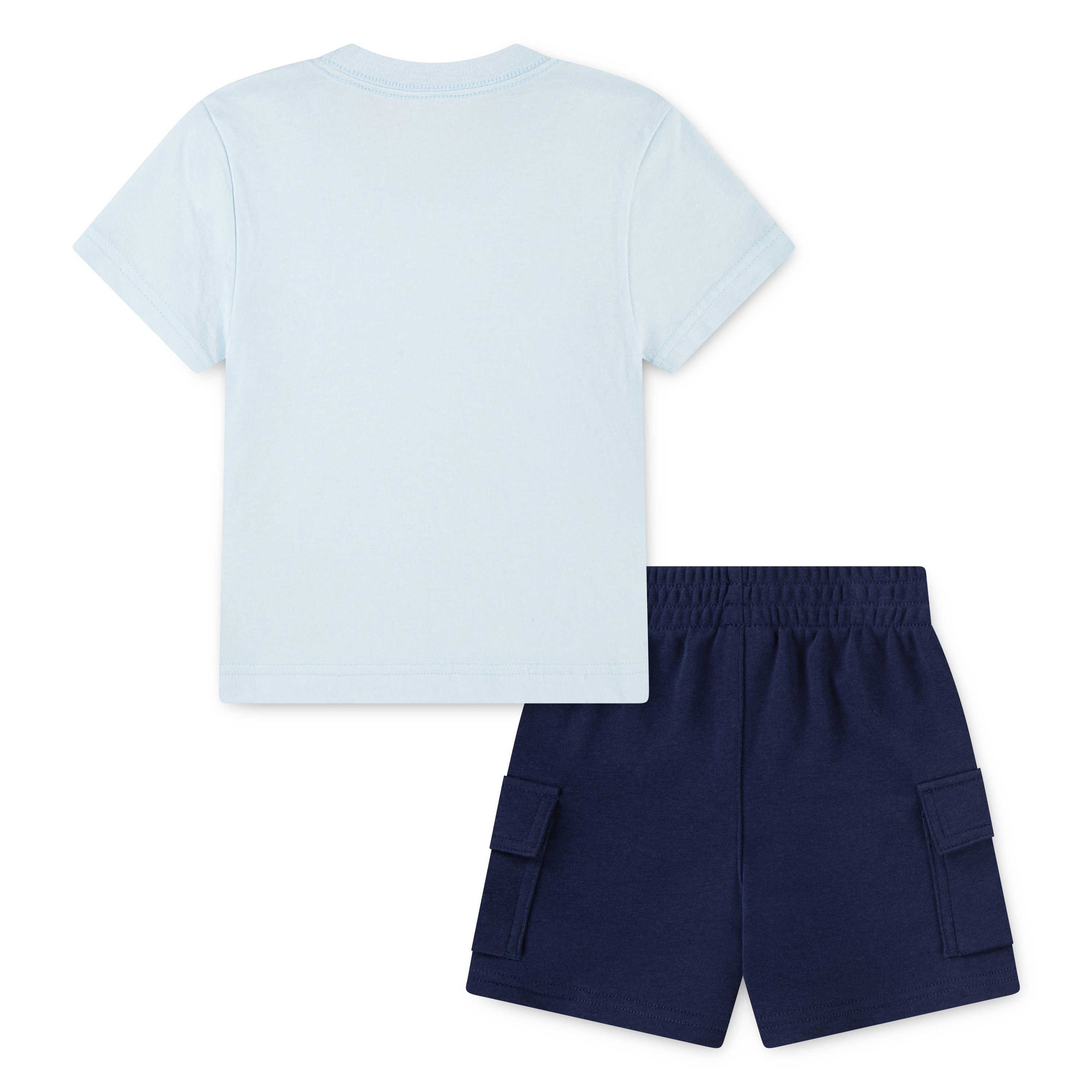 Nike Sportswear T-shirt short NKB B NSW PKT TEE FT SHORT SET (set, 2-delig)