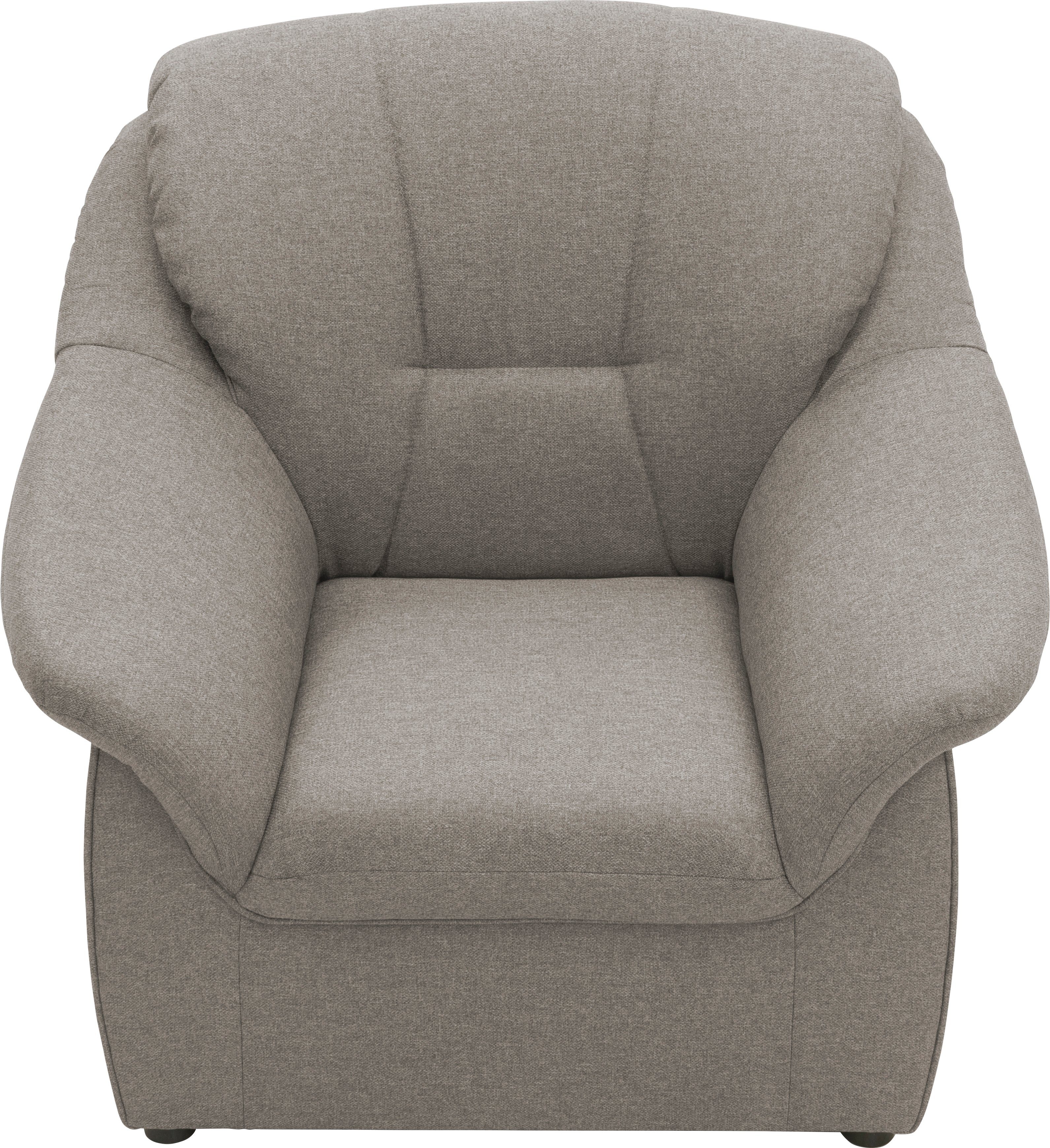 DOMO collection Fauteuil Faenza voor kleine ruimtes, tijdloos en elegant, compacte afmetingen