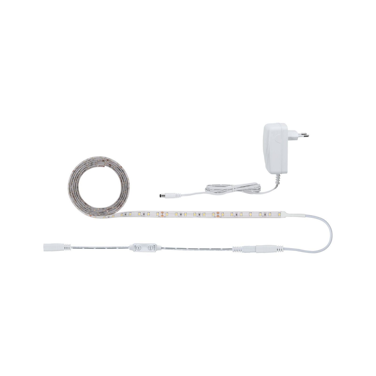 Paulmann Led-strepen SimpLED Power Set 1,5m 17W 230/24V DC wit Kunststof (1 stuk)