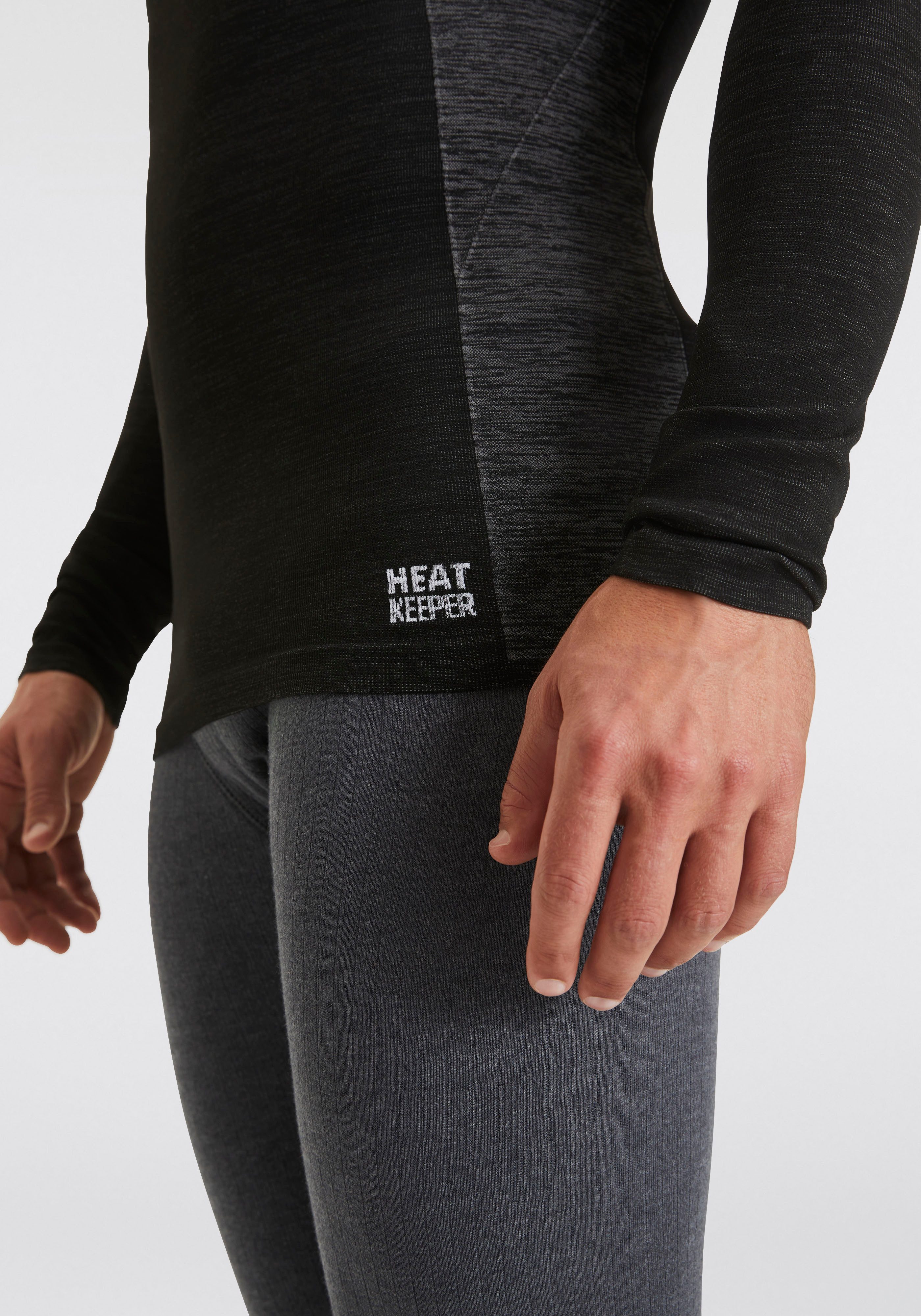 HEAT keeper Thermo-onderhemd Thermo shirt met lange mouwen