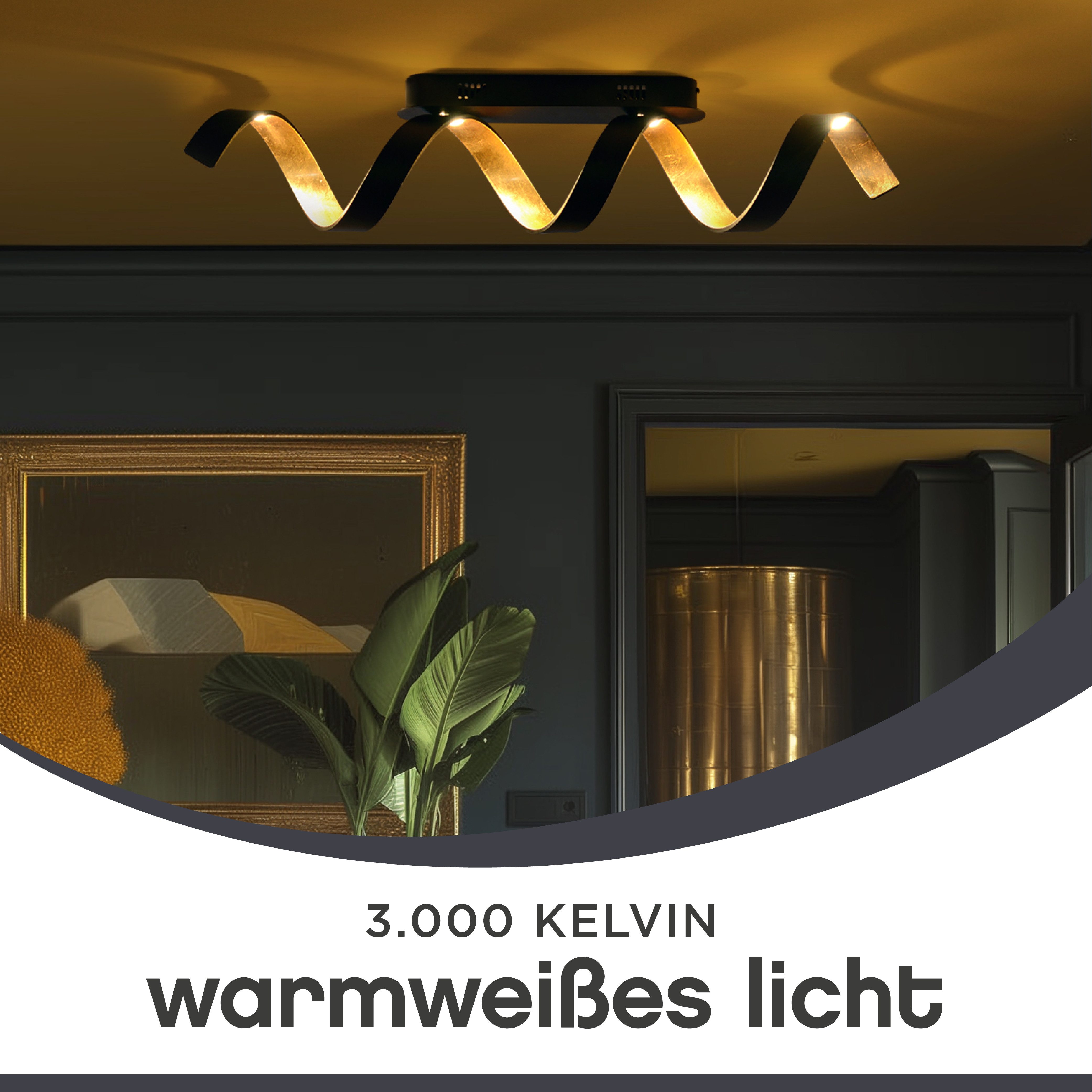 ECO-LIGHT Led-plafondlamp Helix (1 stuk)